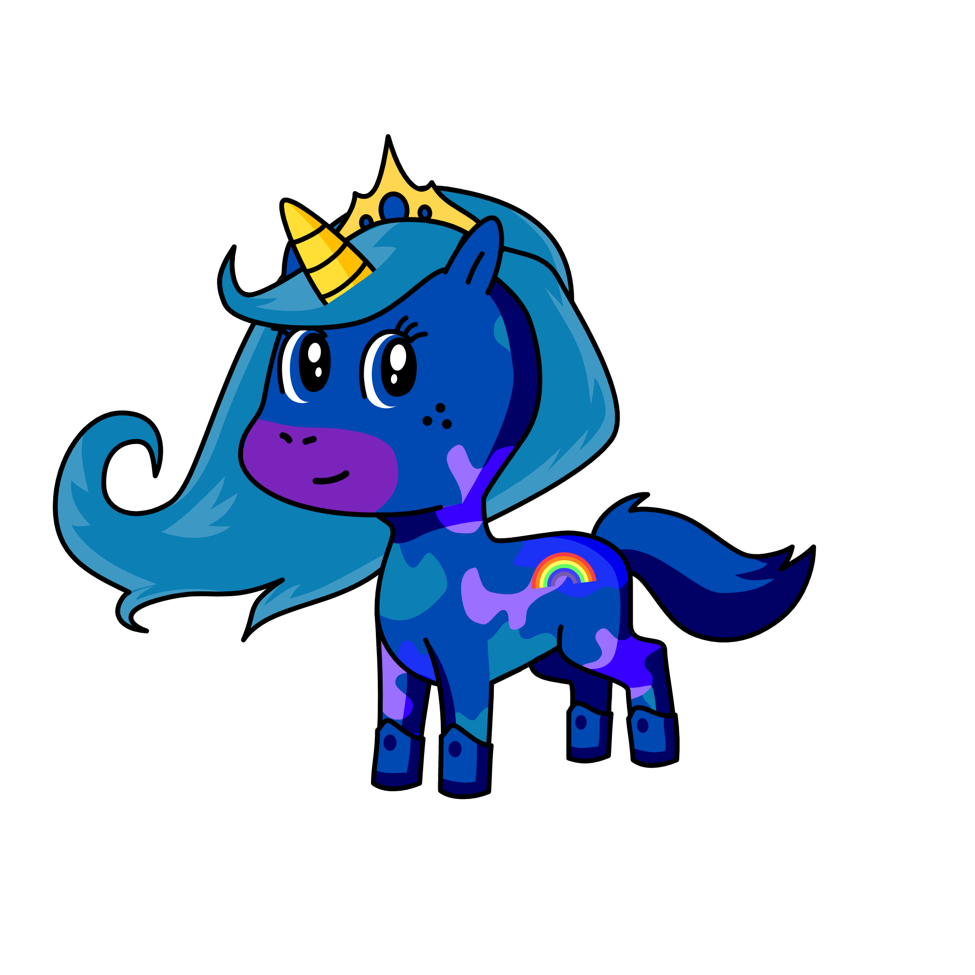 Princess Candice, the unicorn