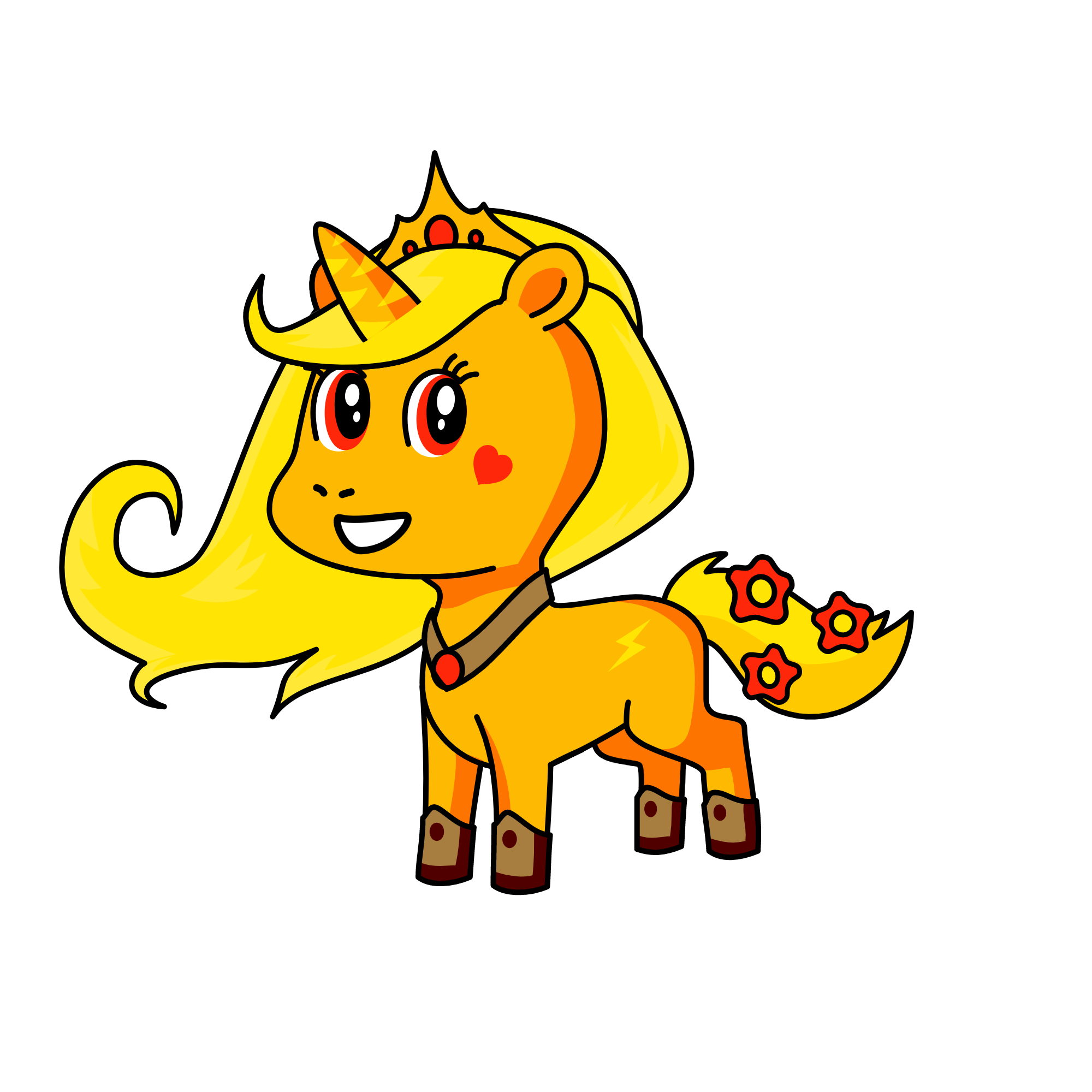 Princess Kennedy, the unicorn