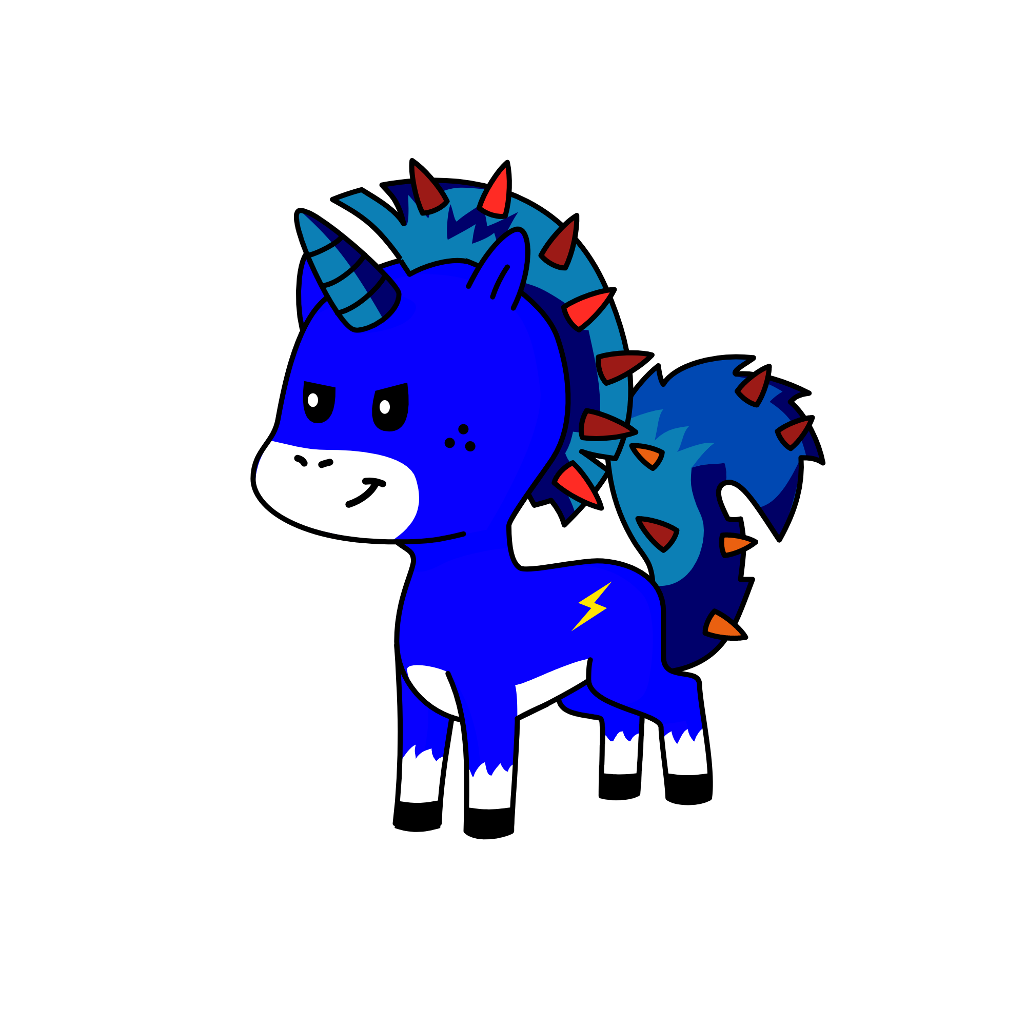 Tomboy, the unicorn