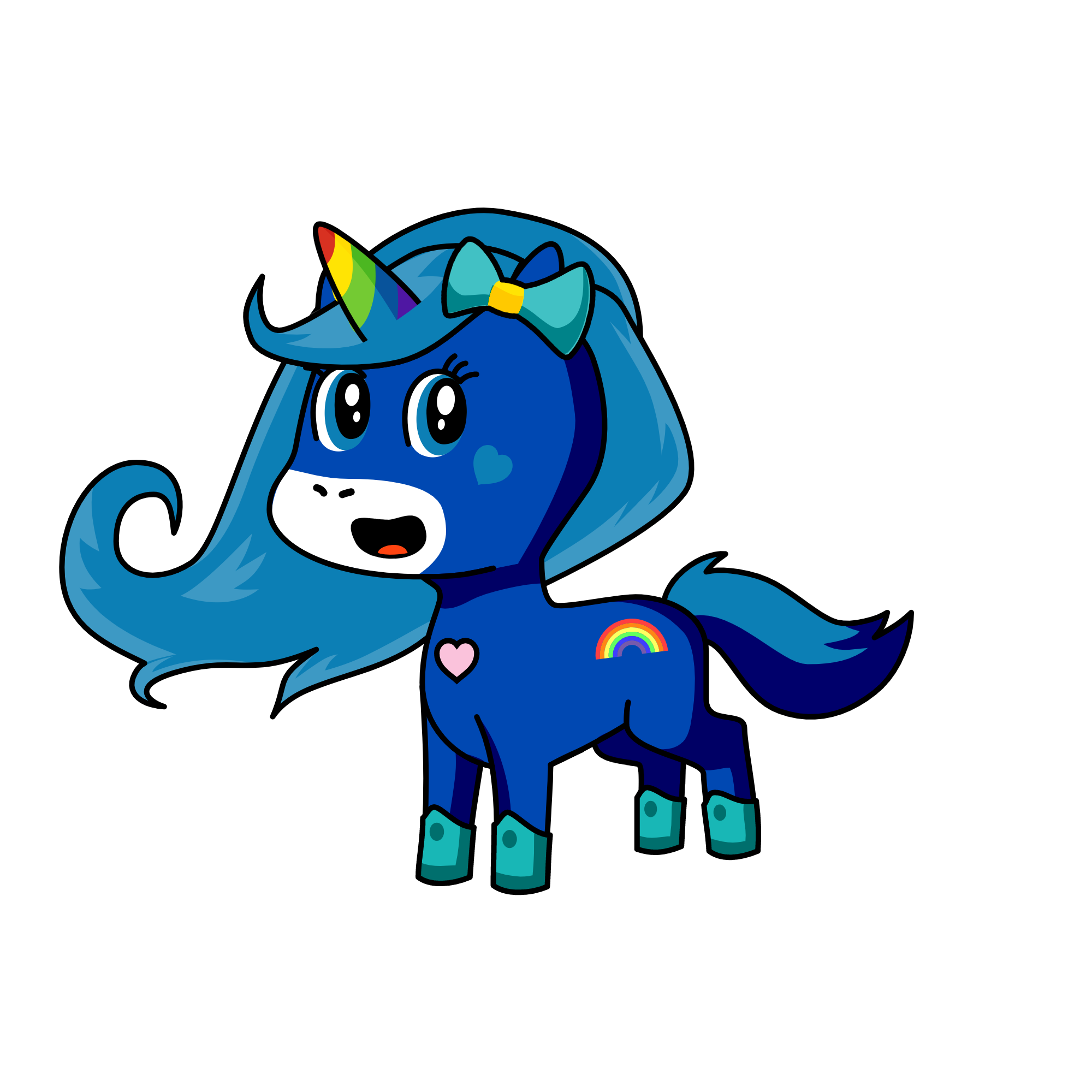 Princess ItsFunneh, the unicorn
