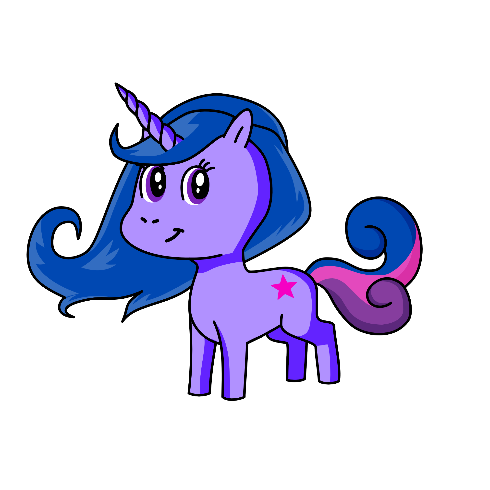 Twilight Sparkle, the unicorn