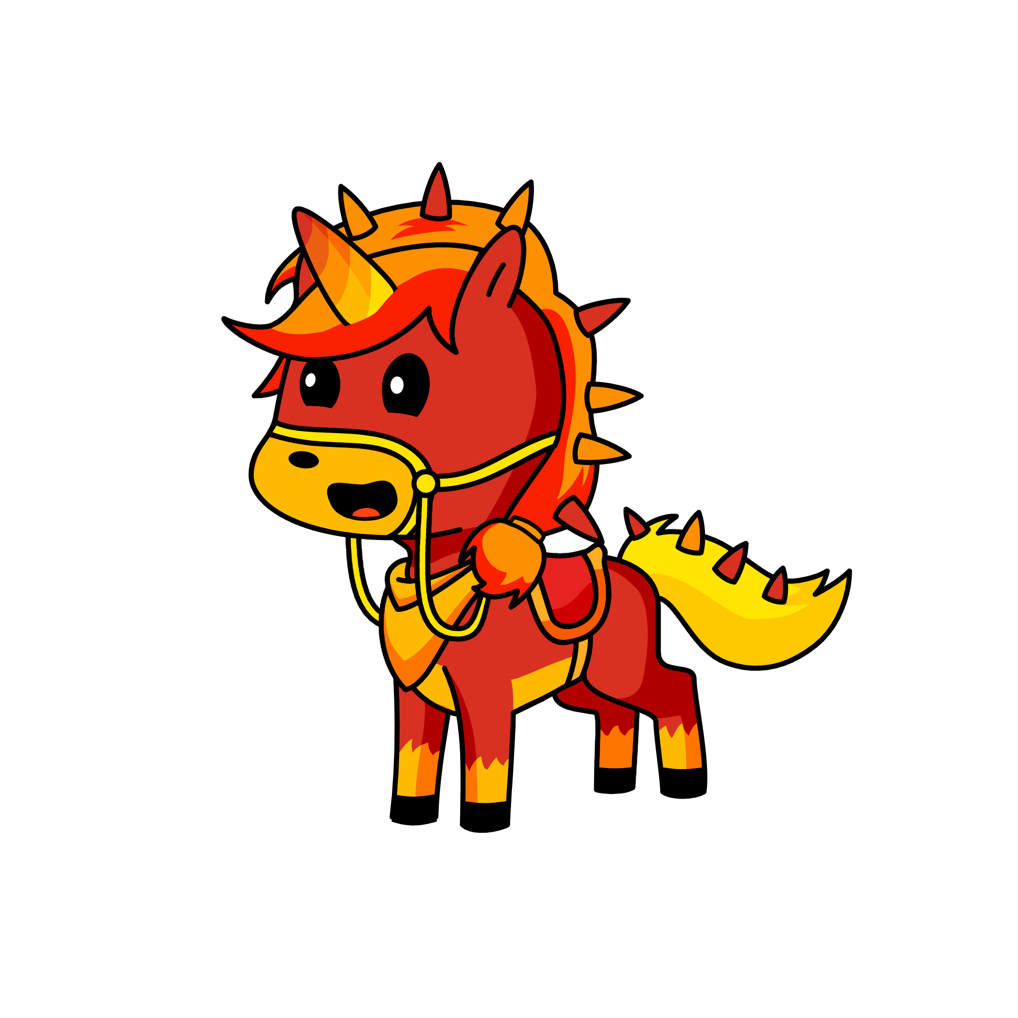 firelight, the unicorn