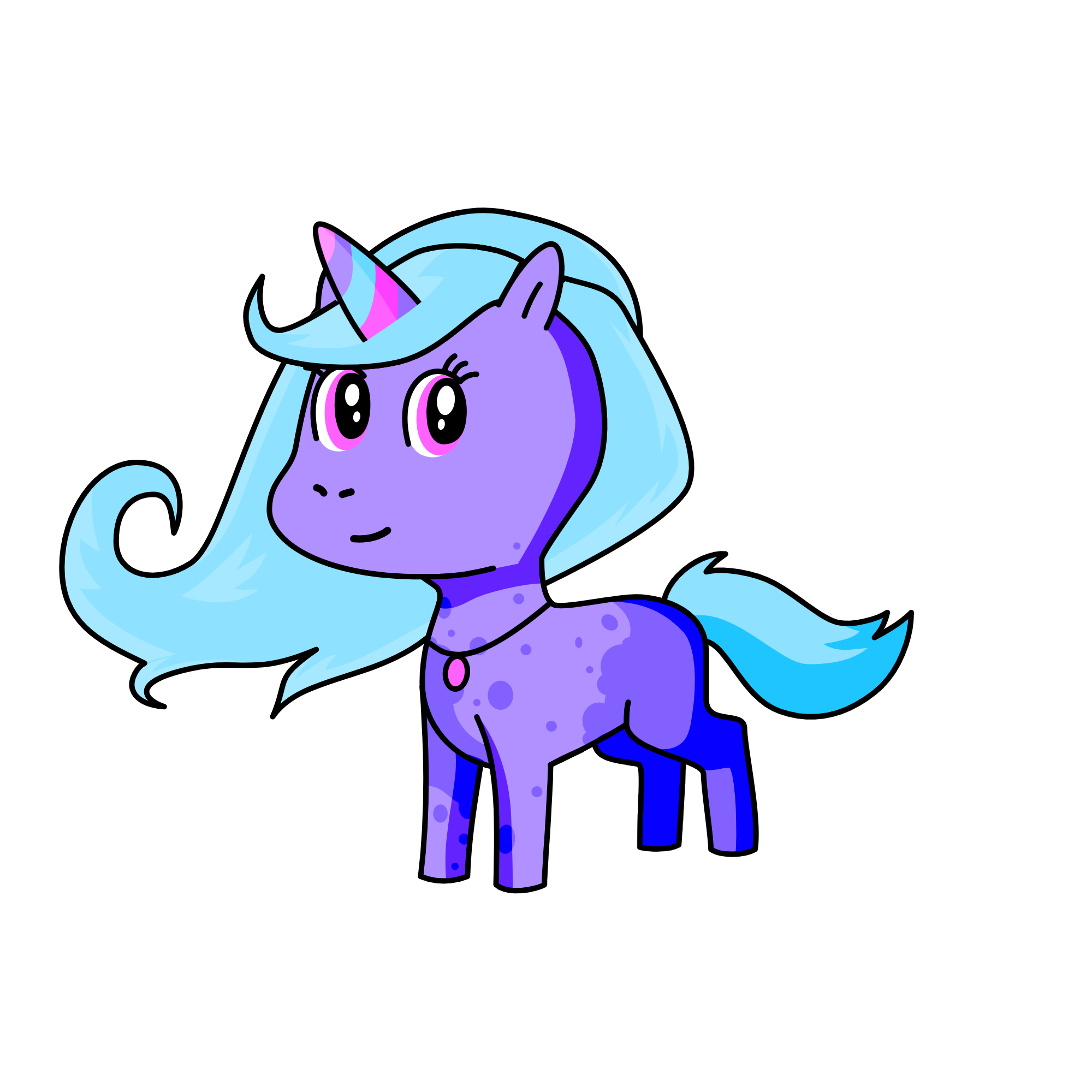 Celeste, the unicorn