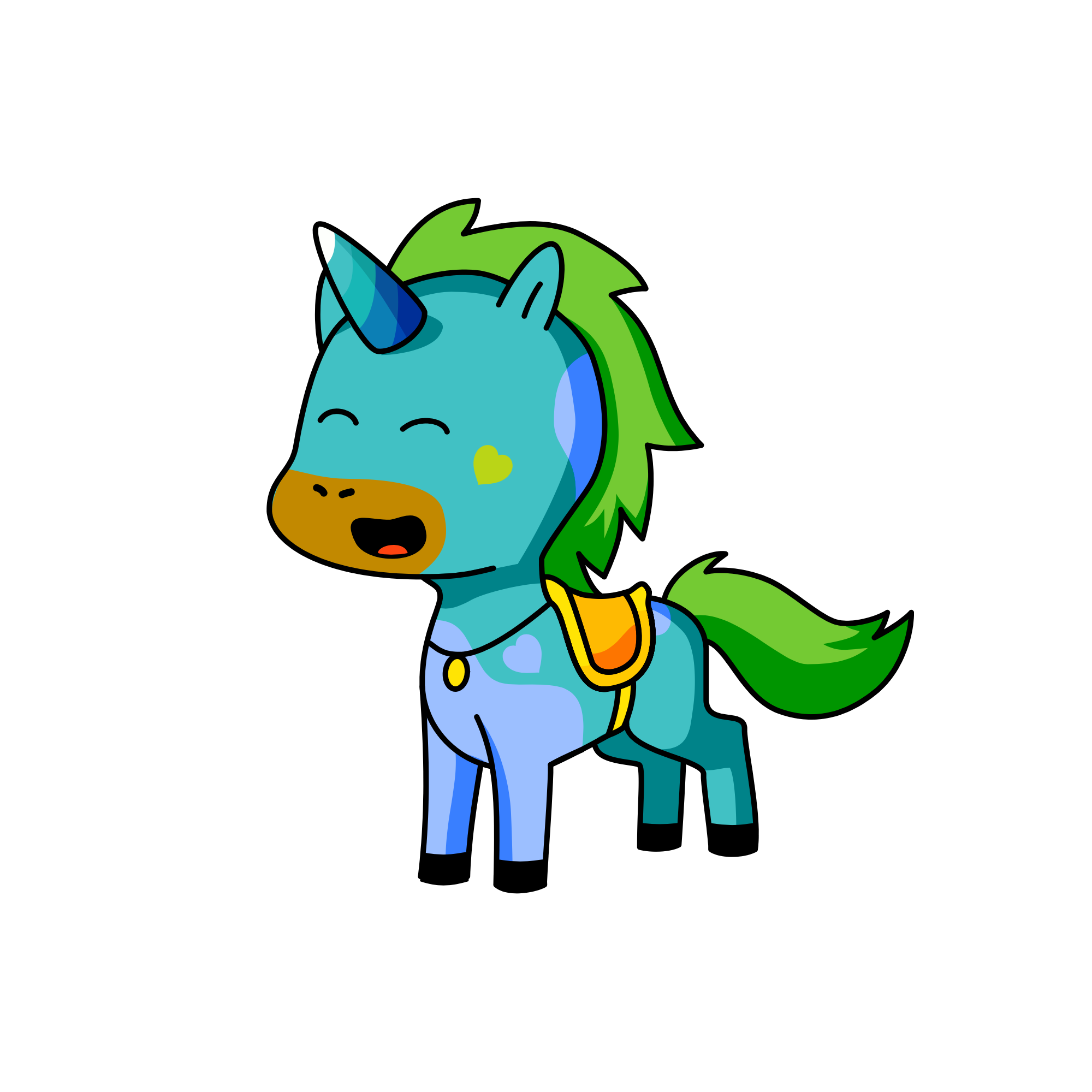 Oscar, the unicorn