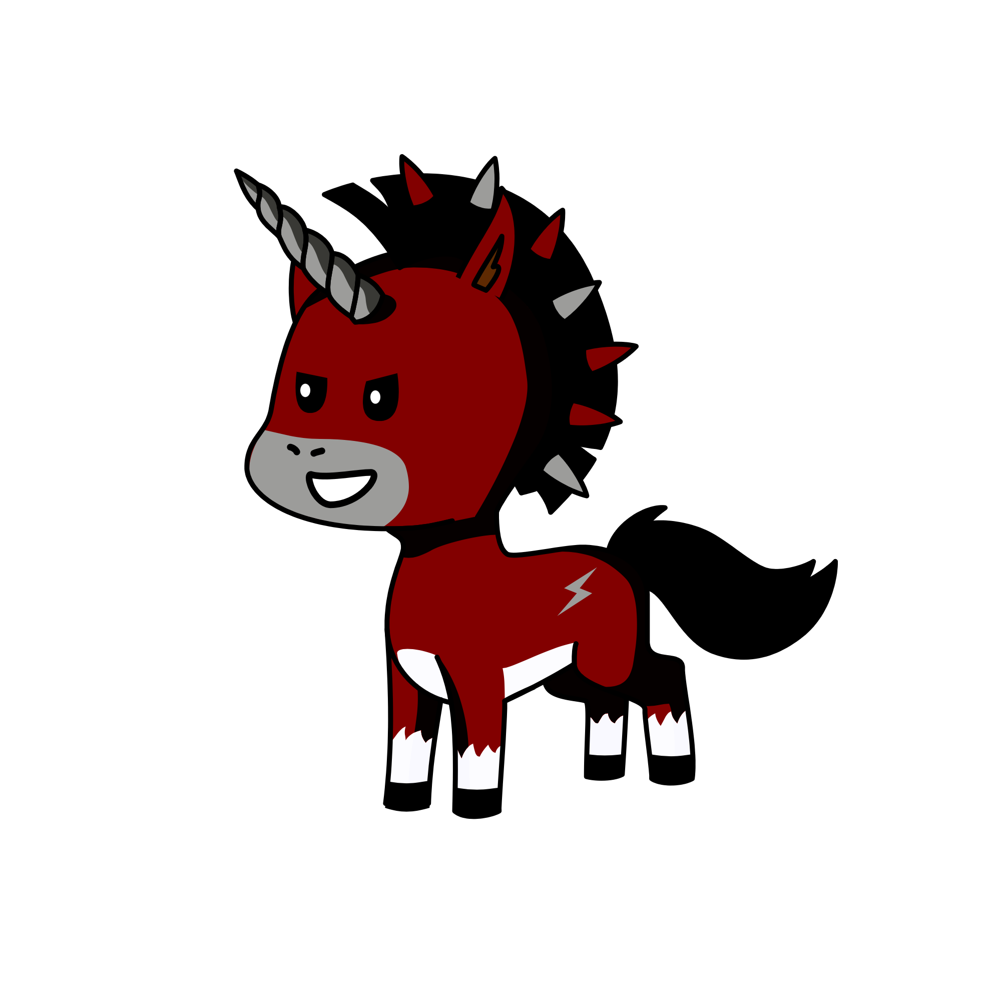Night Demon, the unicorn