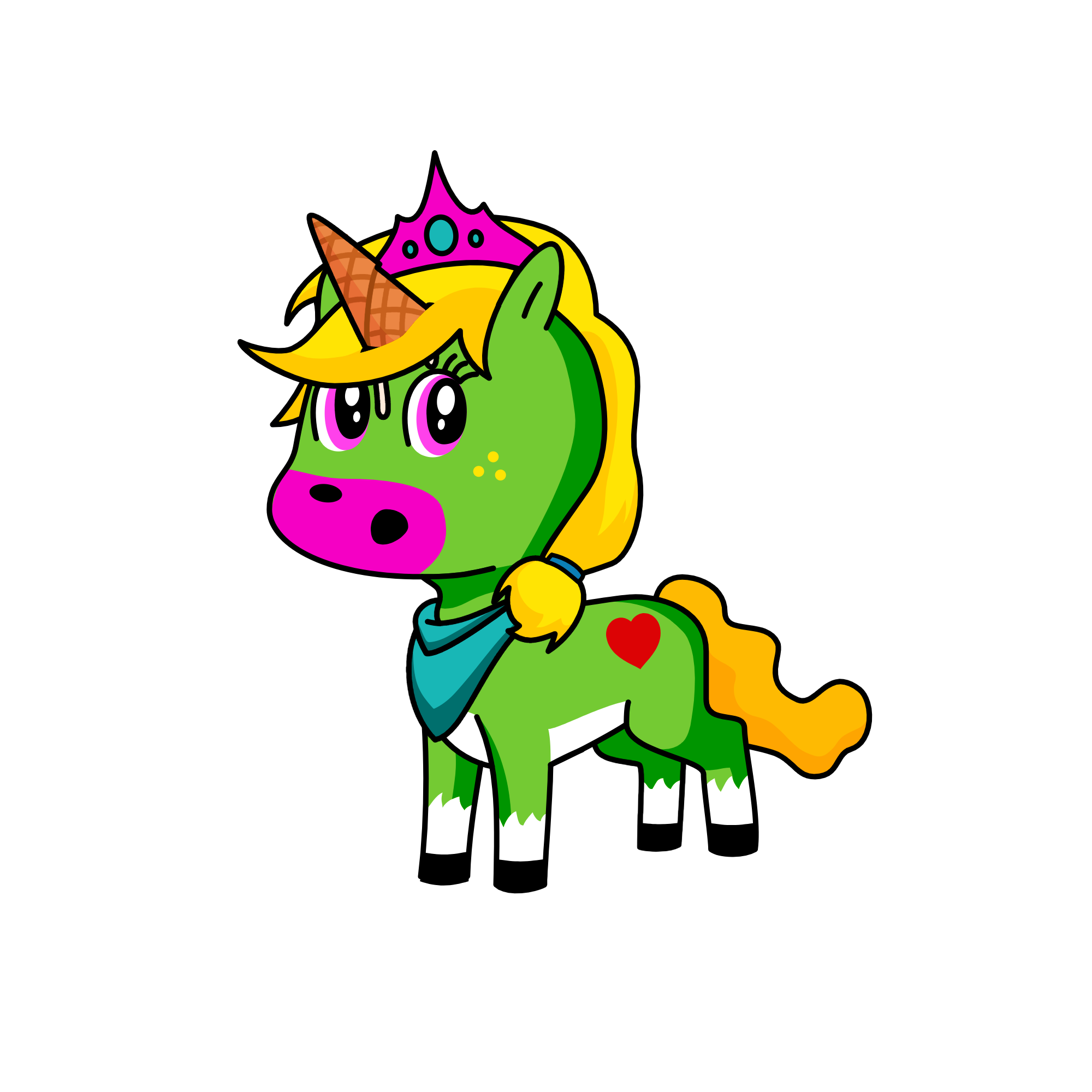 Torya Shynix, the unicorn