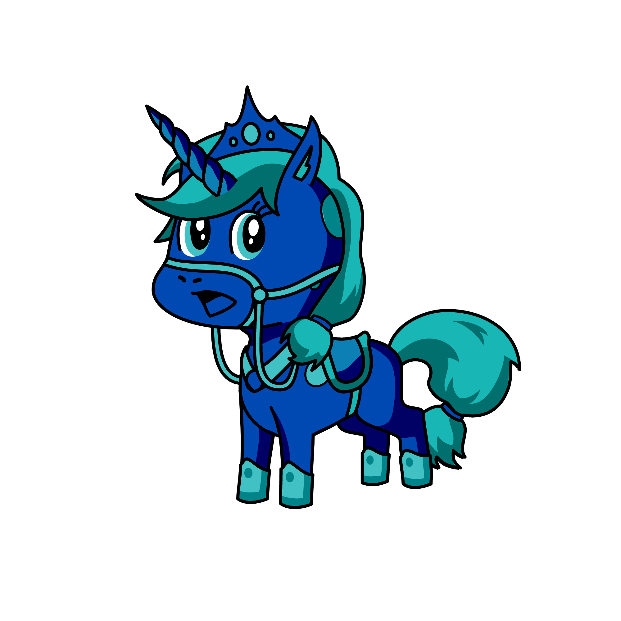 Princess angel, the unicorn