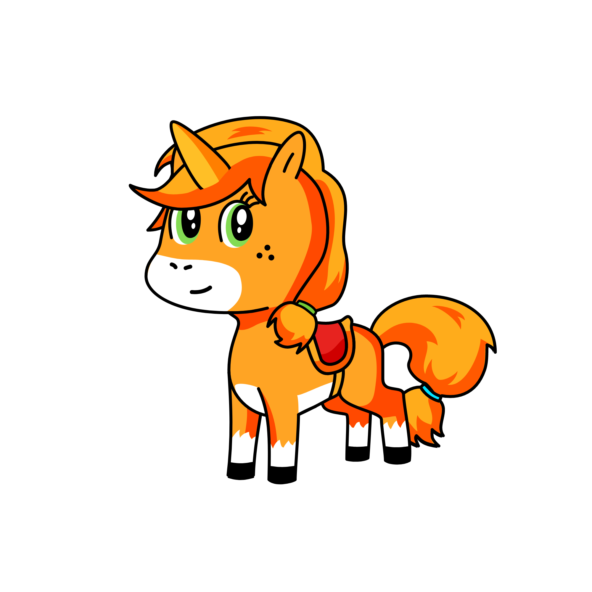 applejack, the unicorn