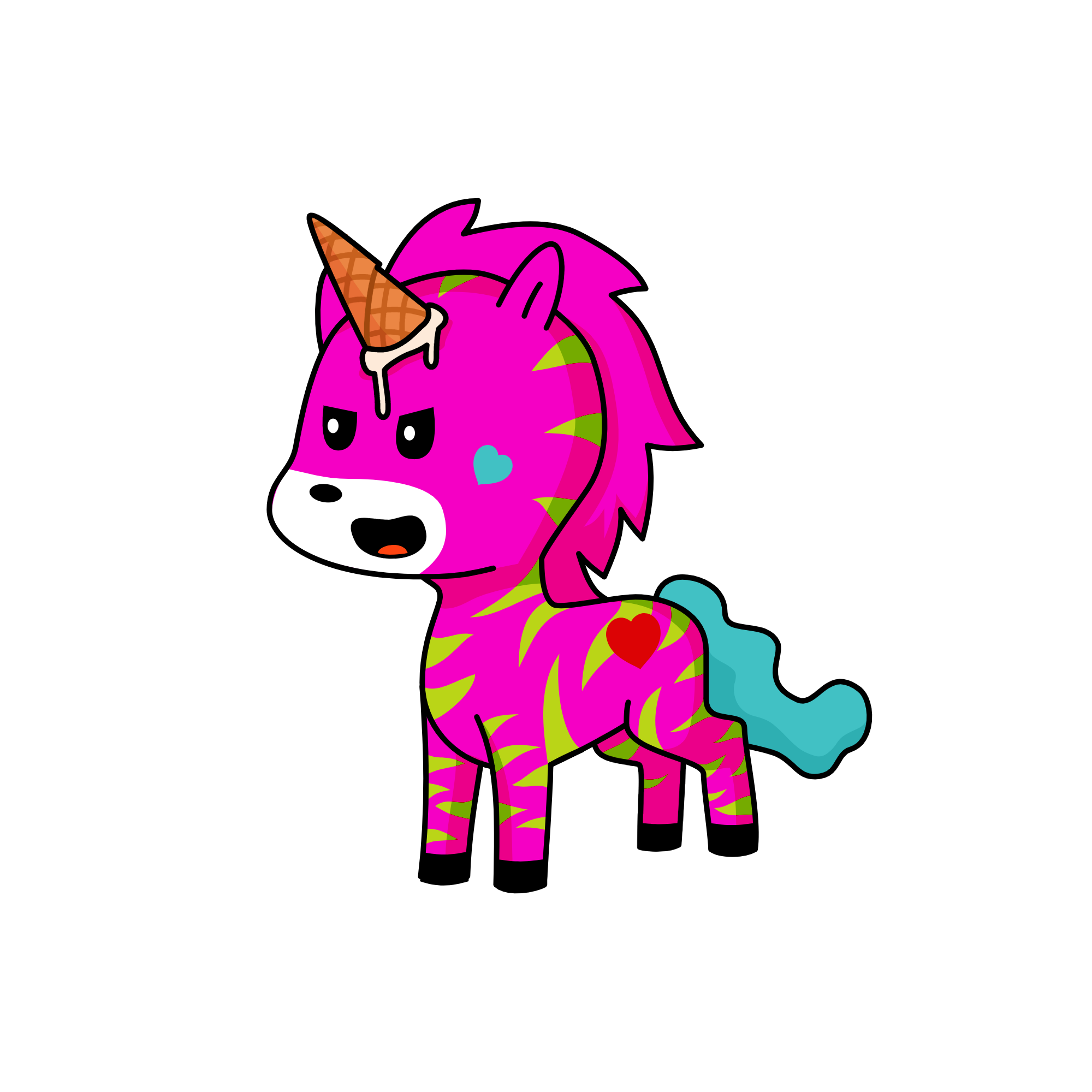 uni blah, the unicorn