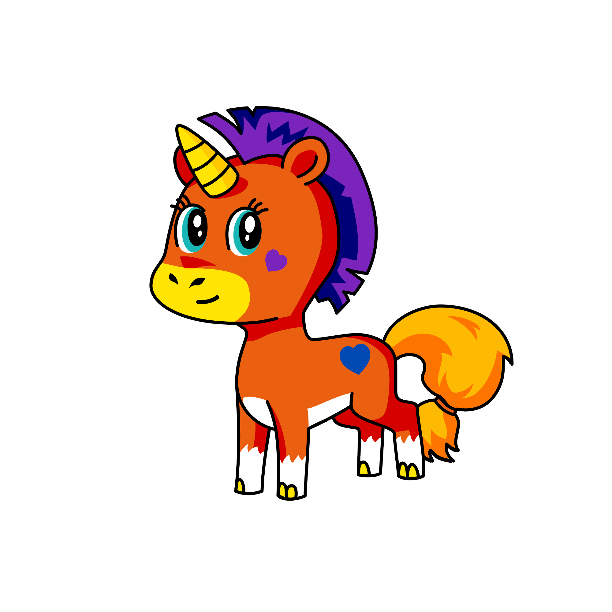 sandy mandy , the unicorn