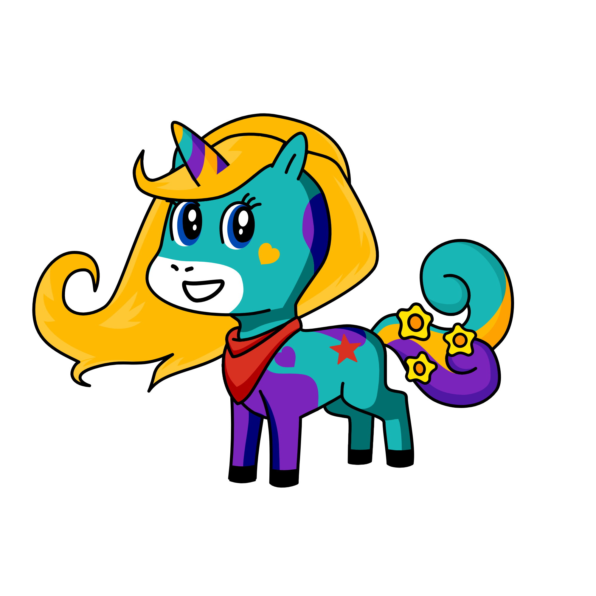 Dorella, the unicorn