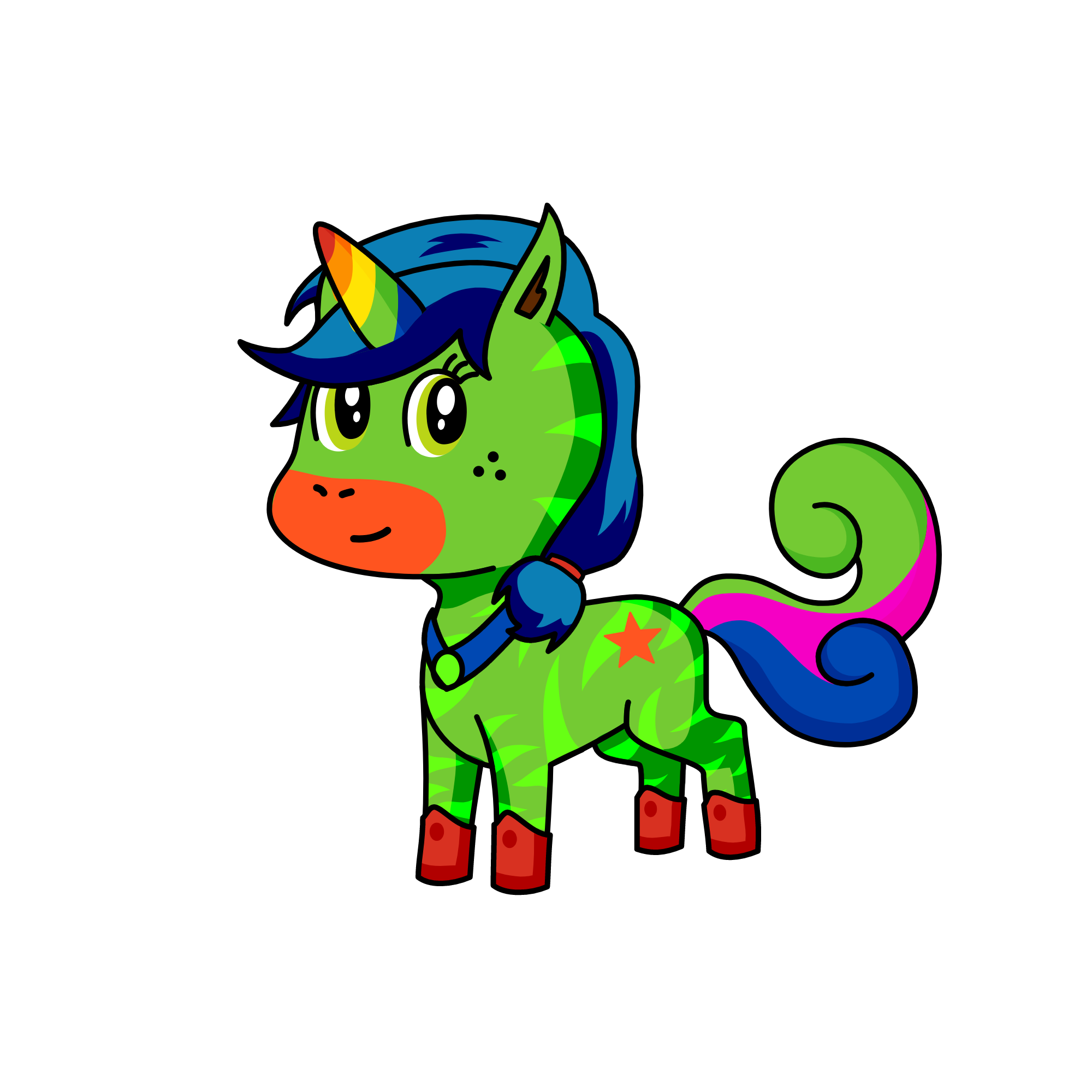 Fran, the unicorn