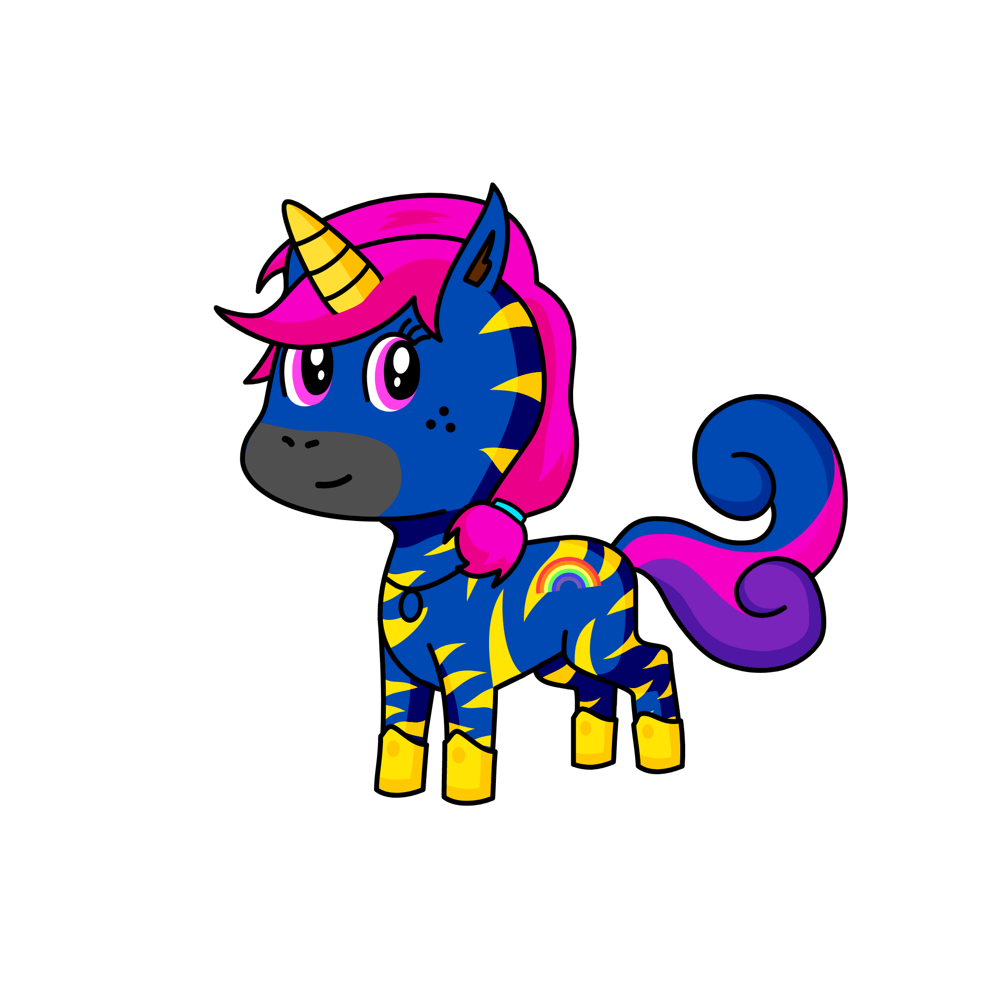 Manuela, the unicorn