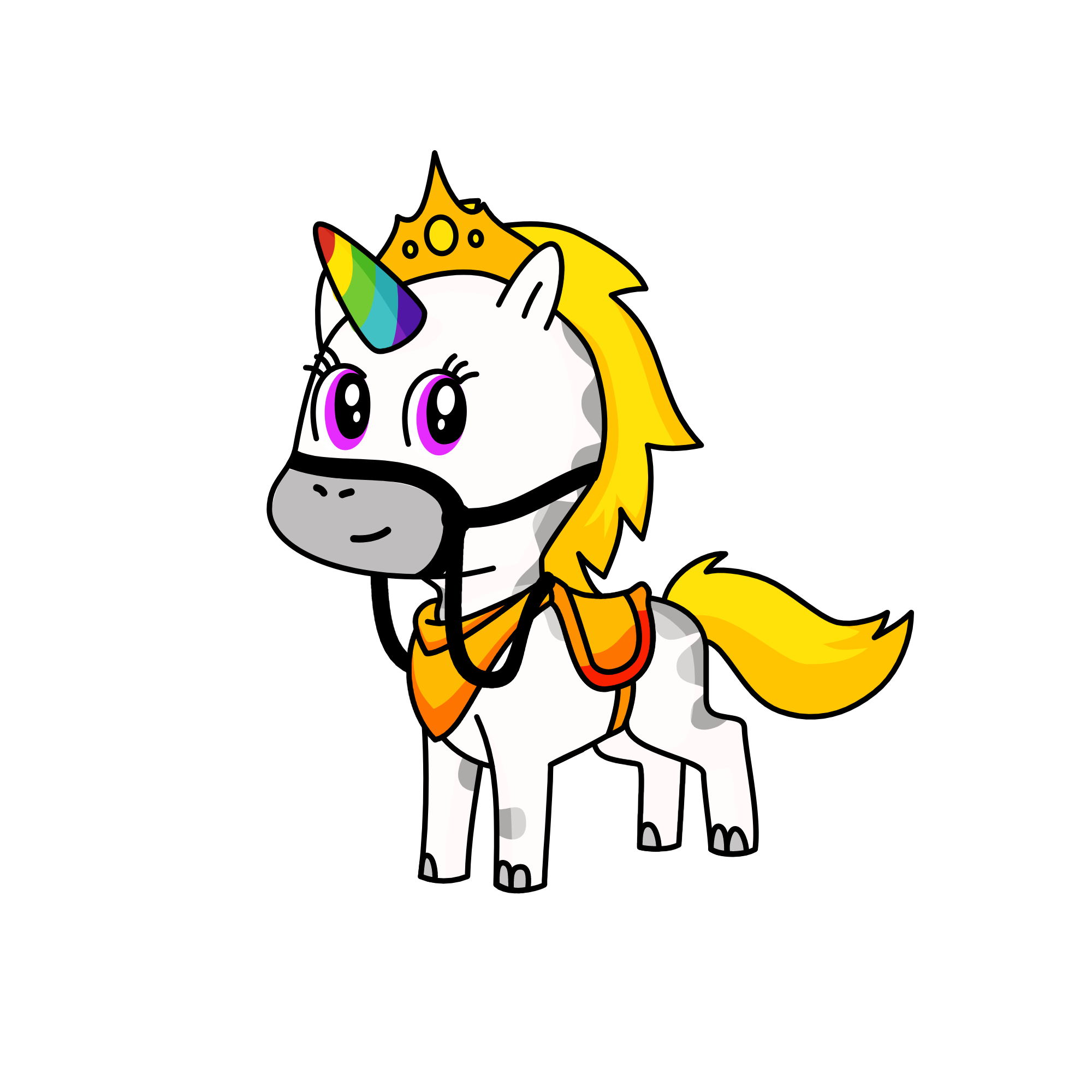 Trixy, the unicorn