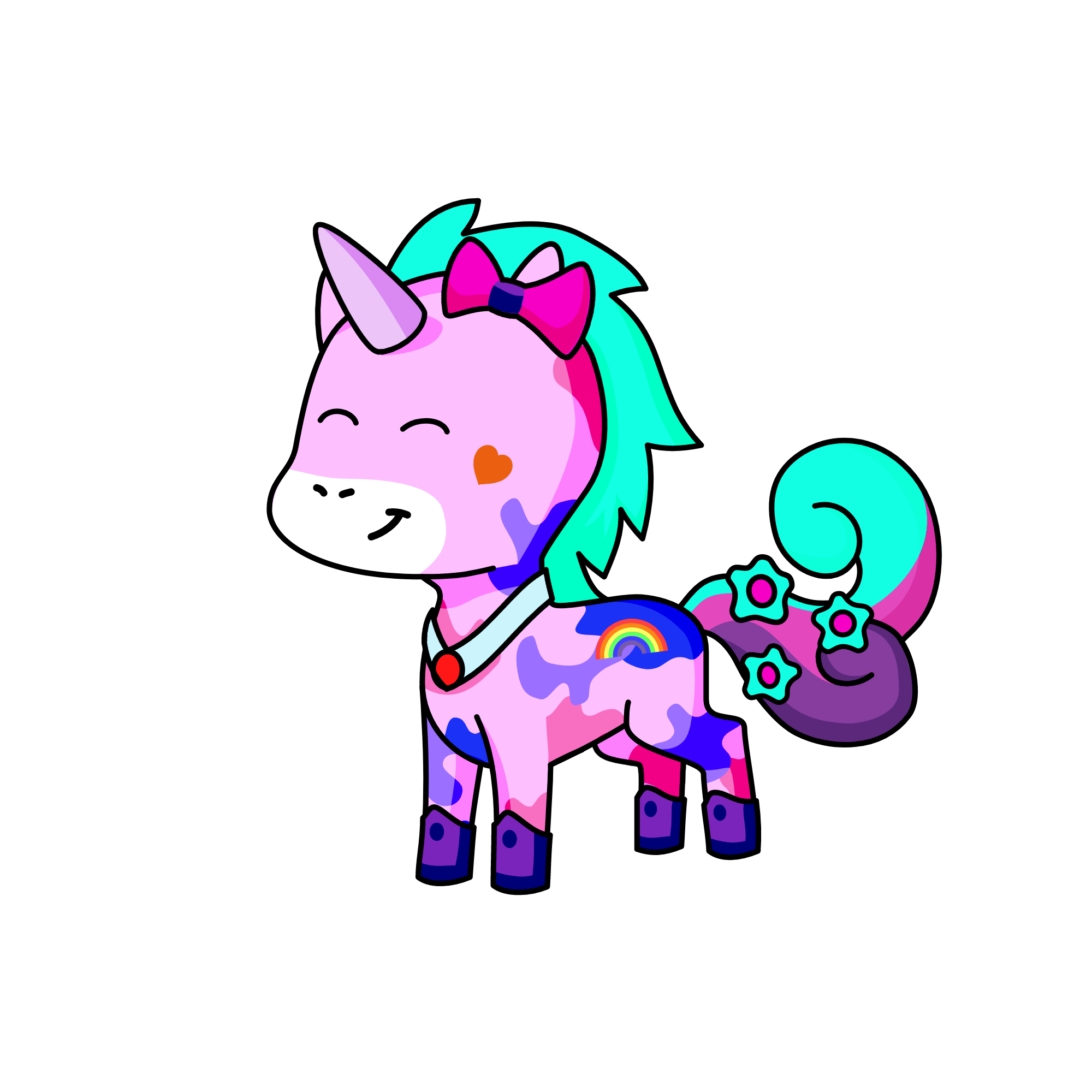 FLUFFY, the unicorn