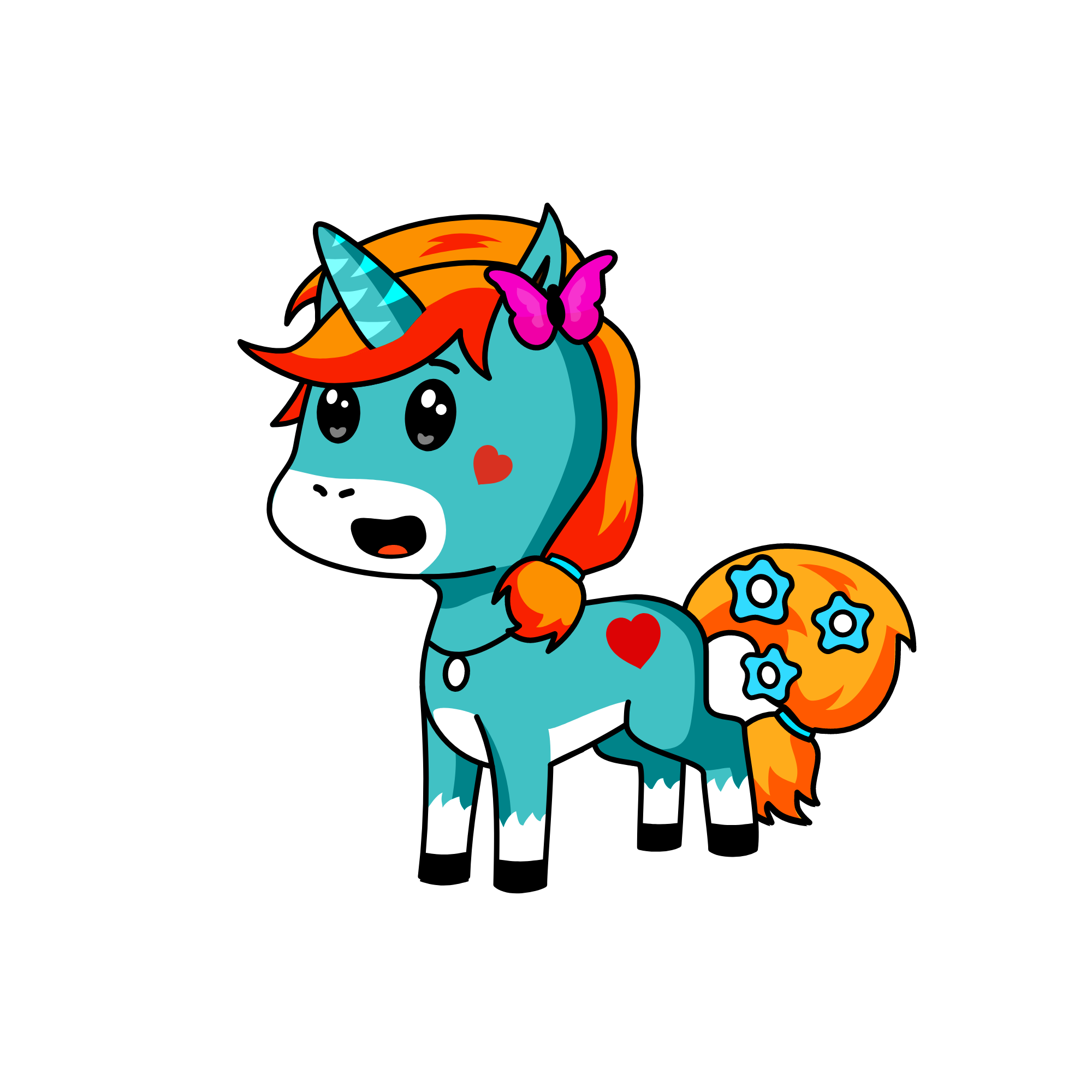 Cressida, the unicorn