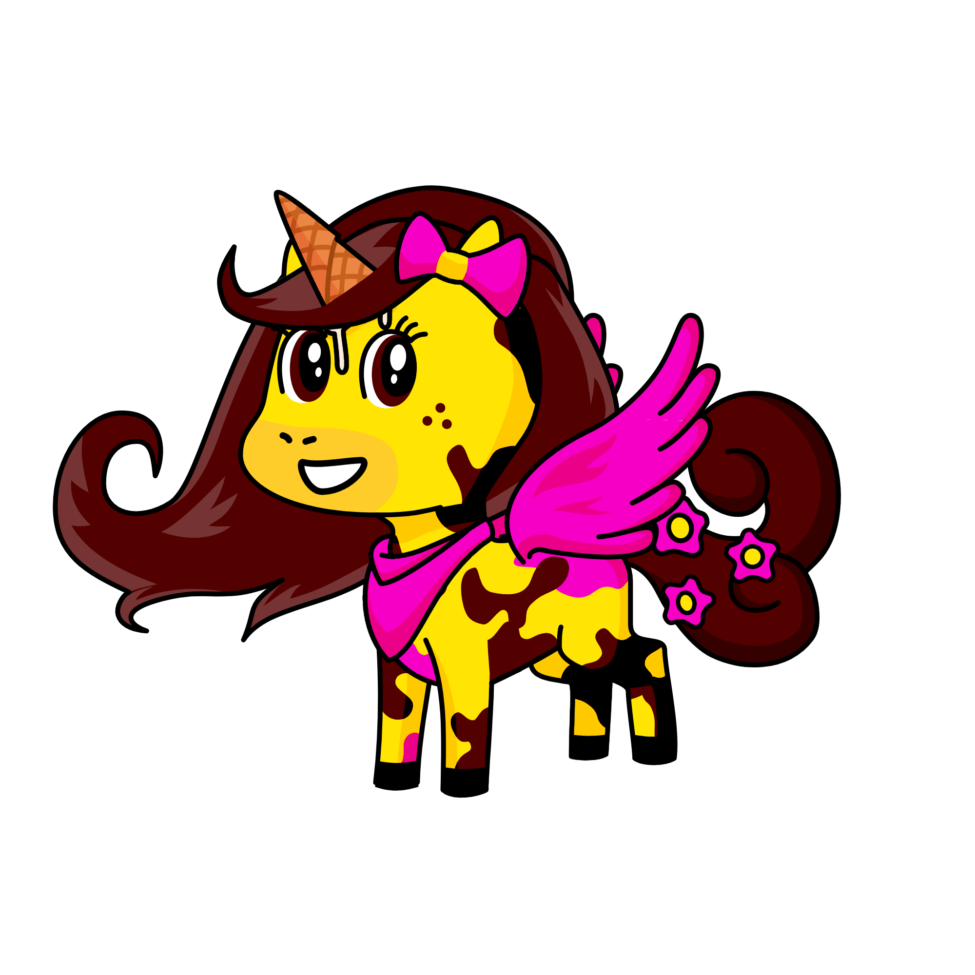 Chocolate Ice-Cream, the unicorn