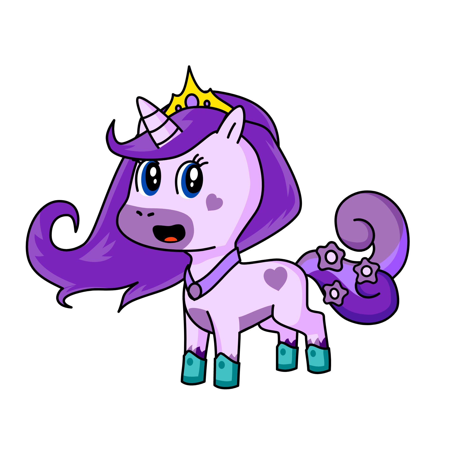 princess crysaidia, the unicorn