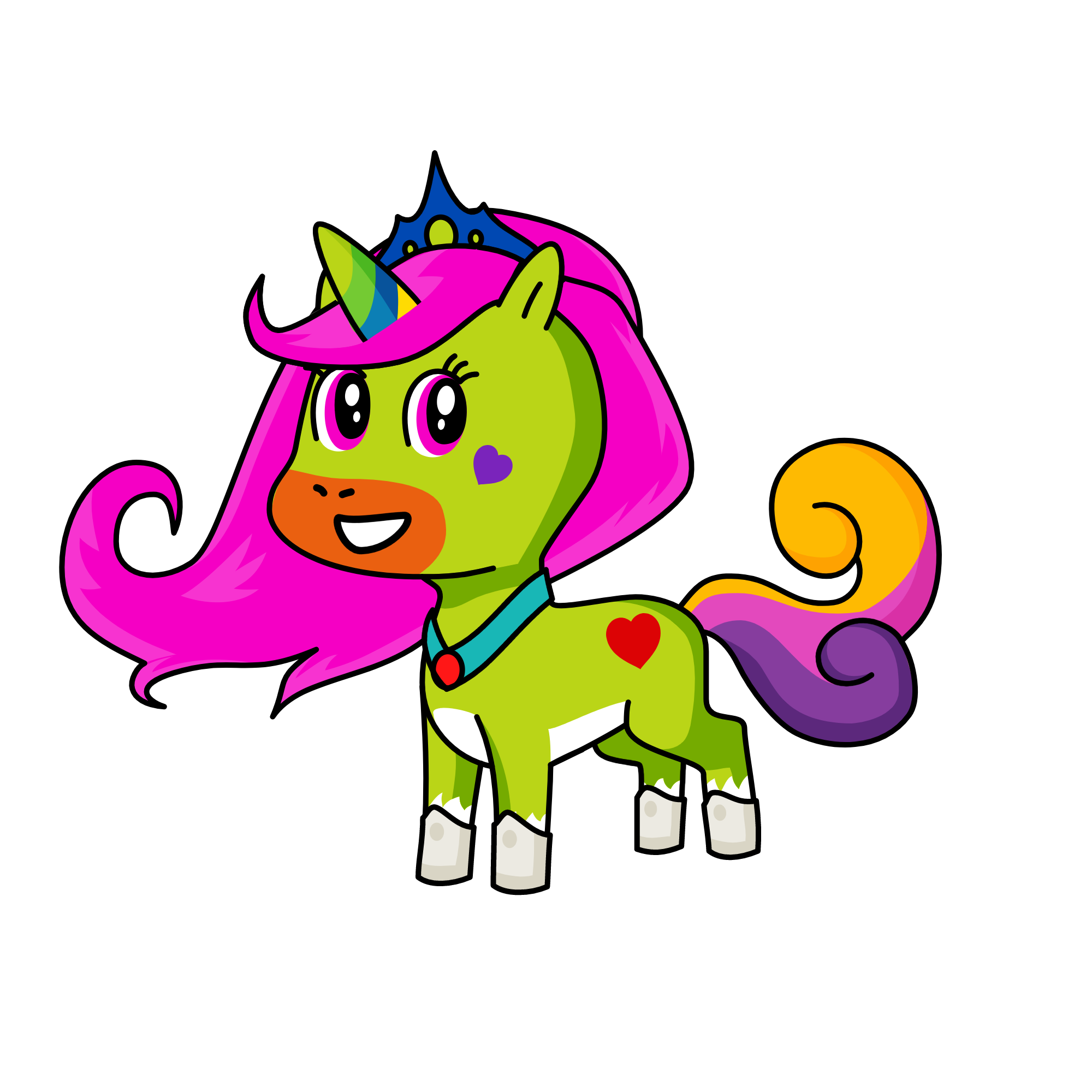 shinestar, the unicorn