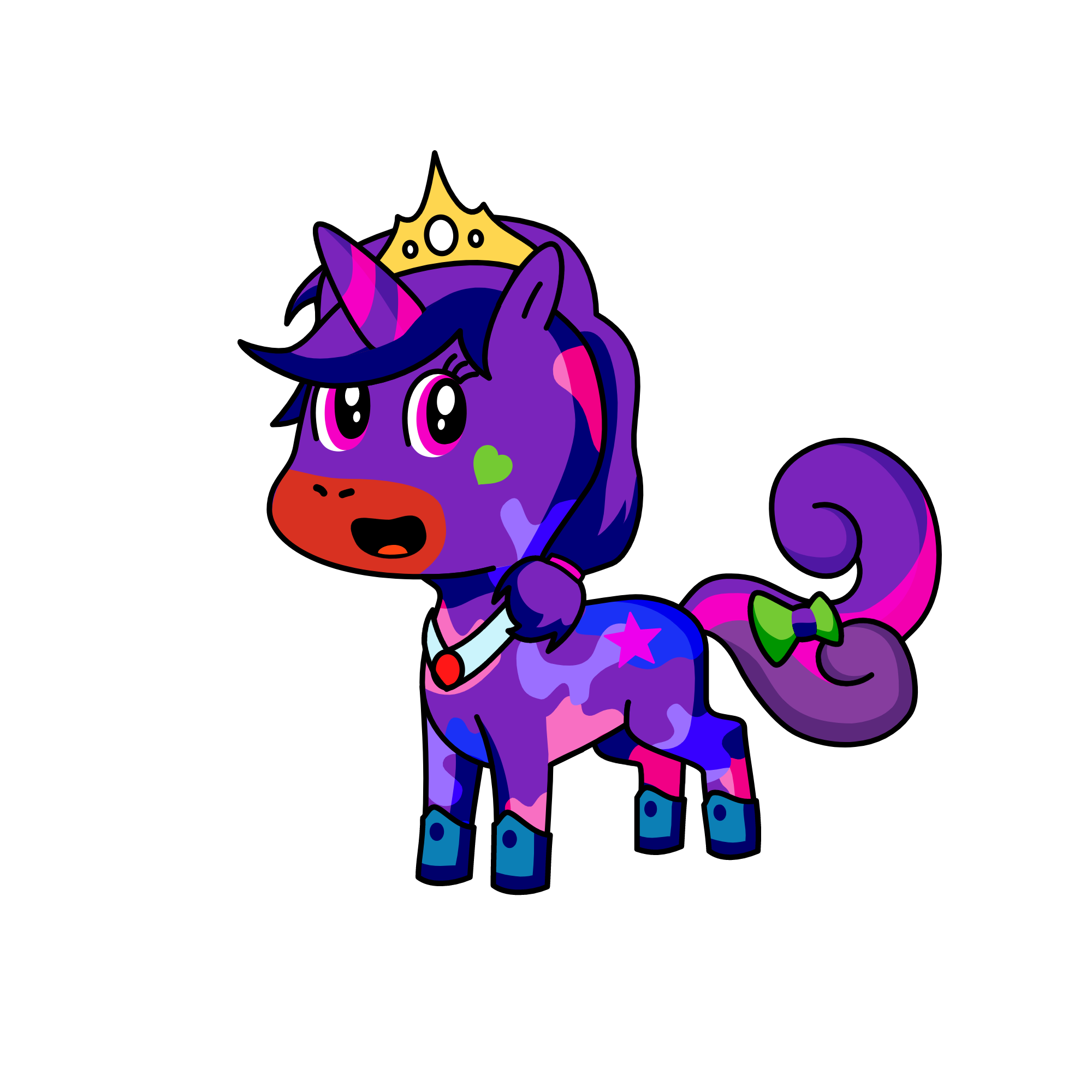 bloom, the unicorn