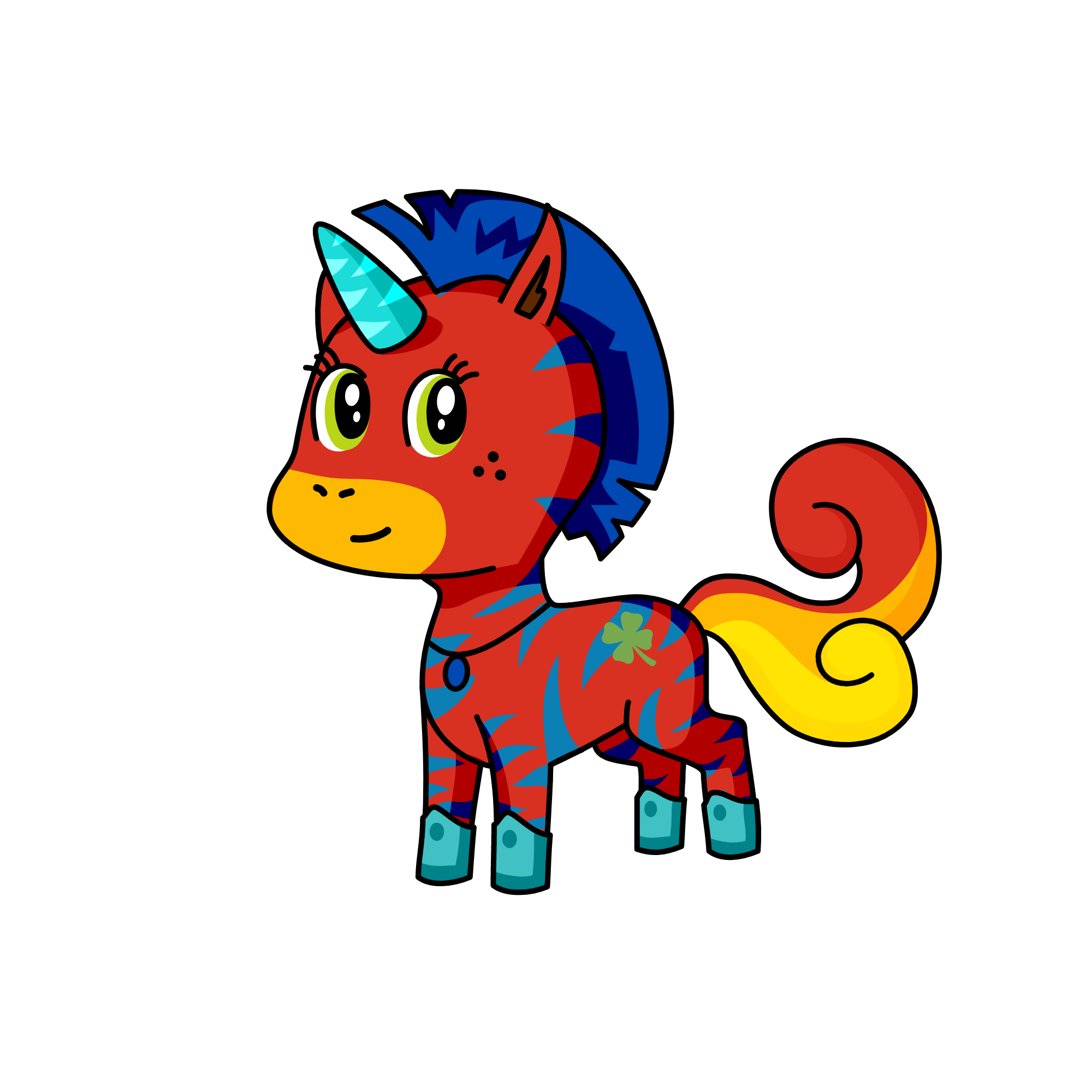 papa, the unicorn