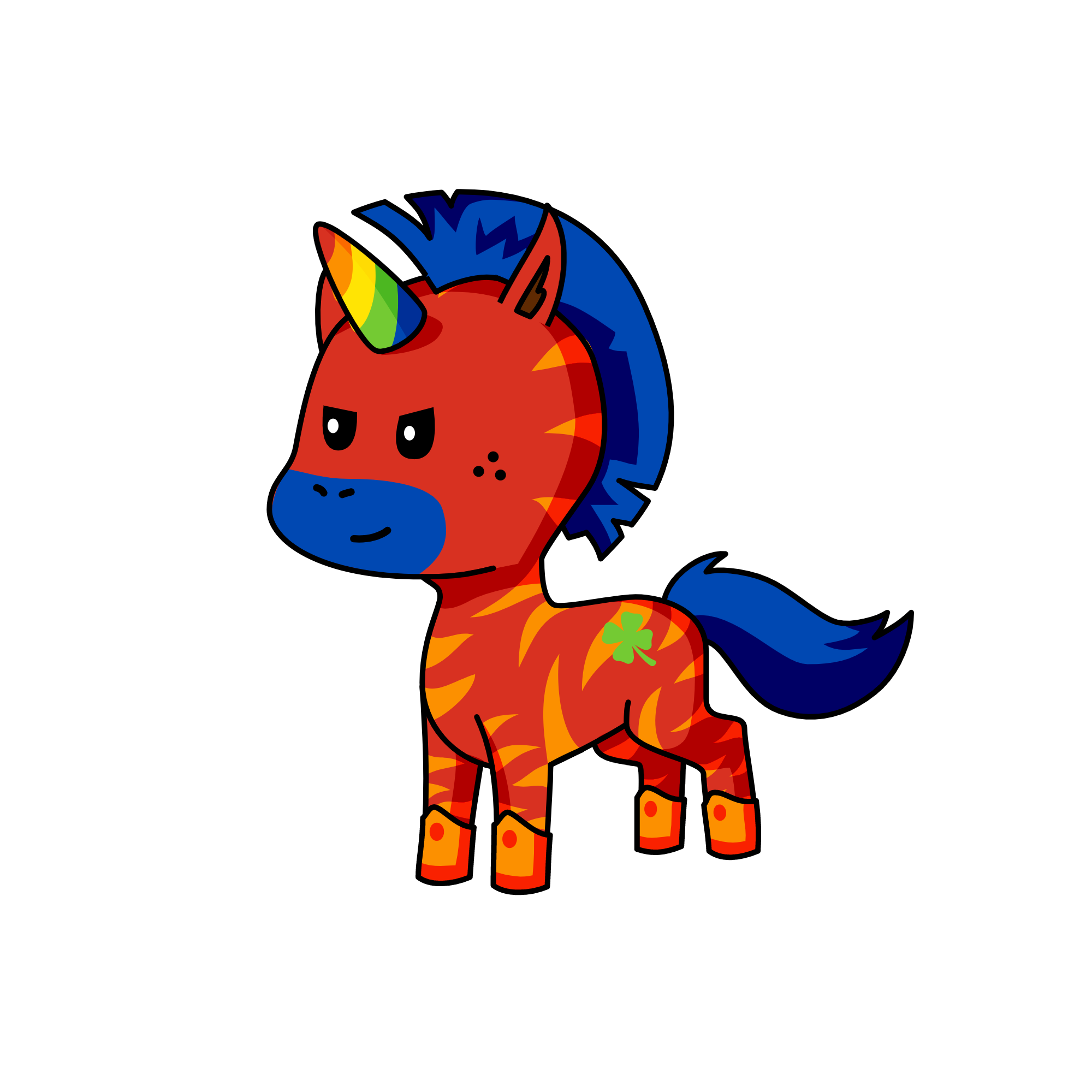 papa, the unicorn