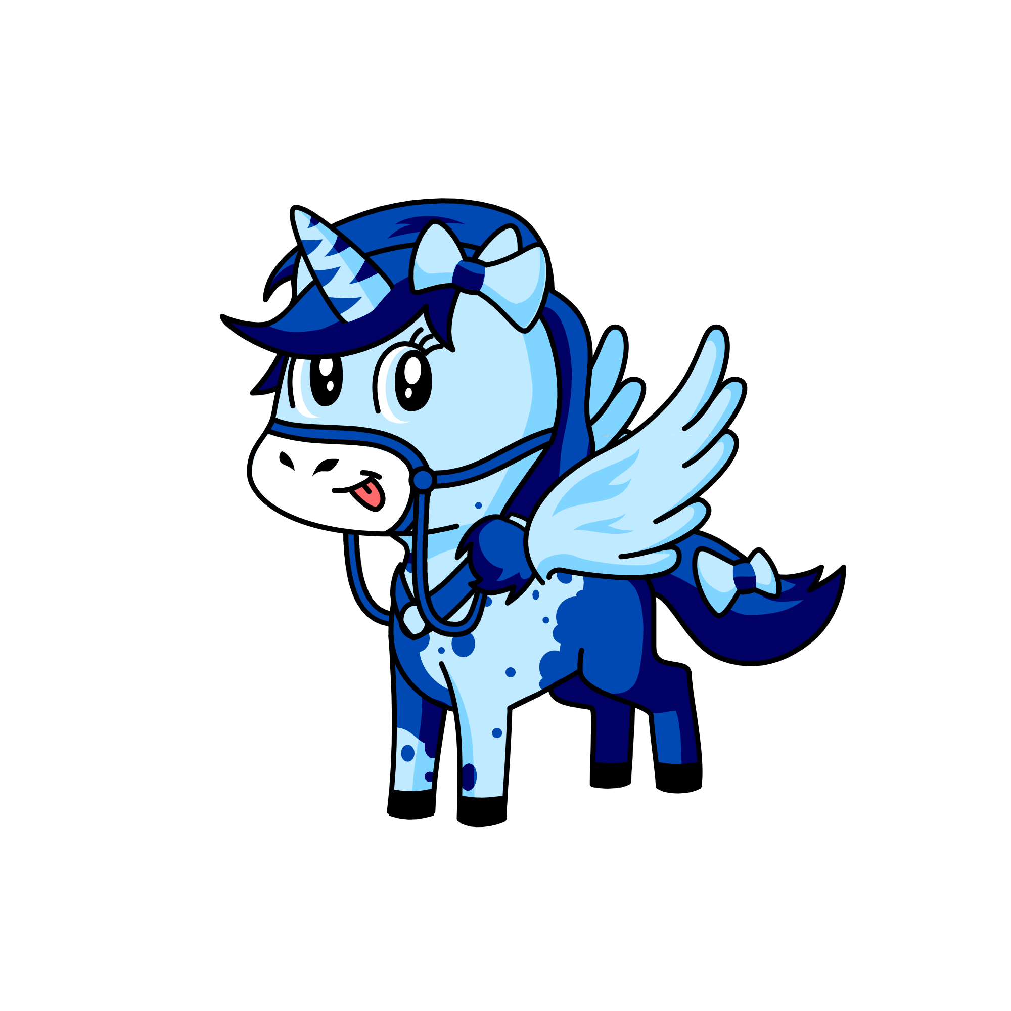 lil snowy, the unicorn
