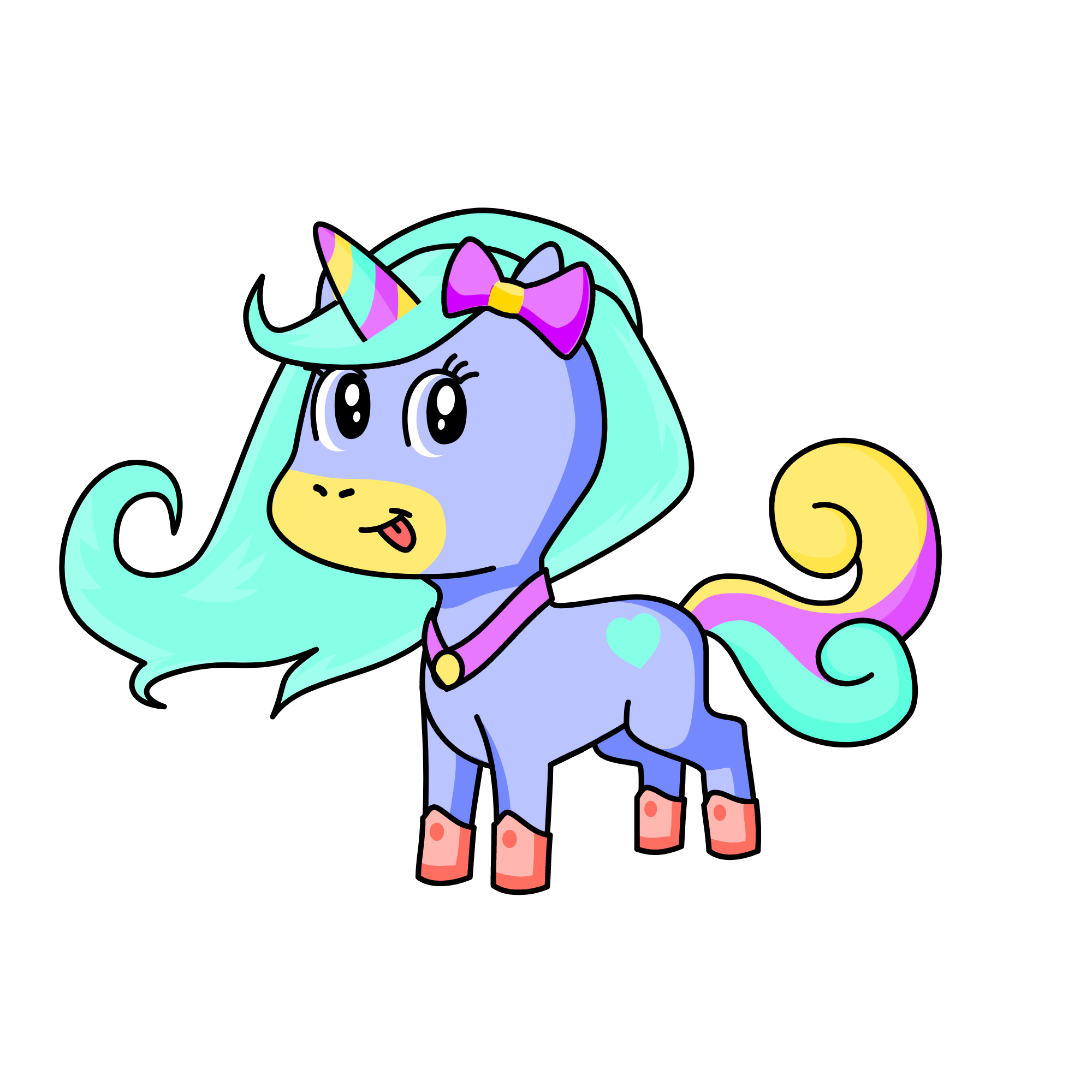 CUPCAKE, the unicorn