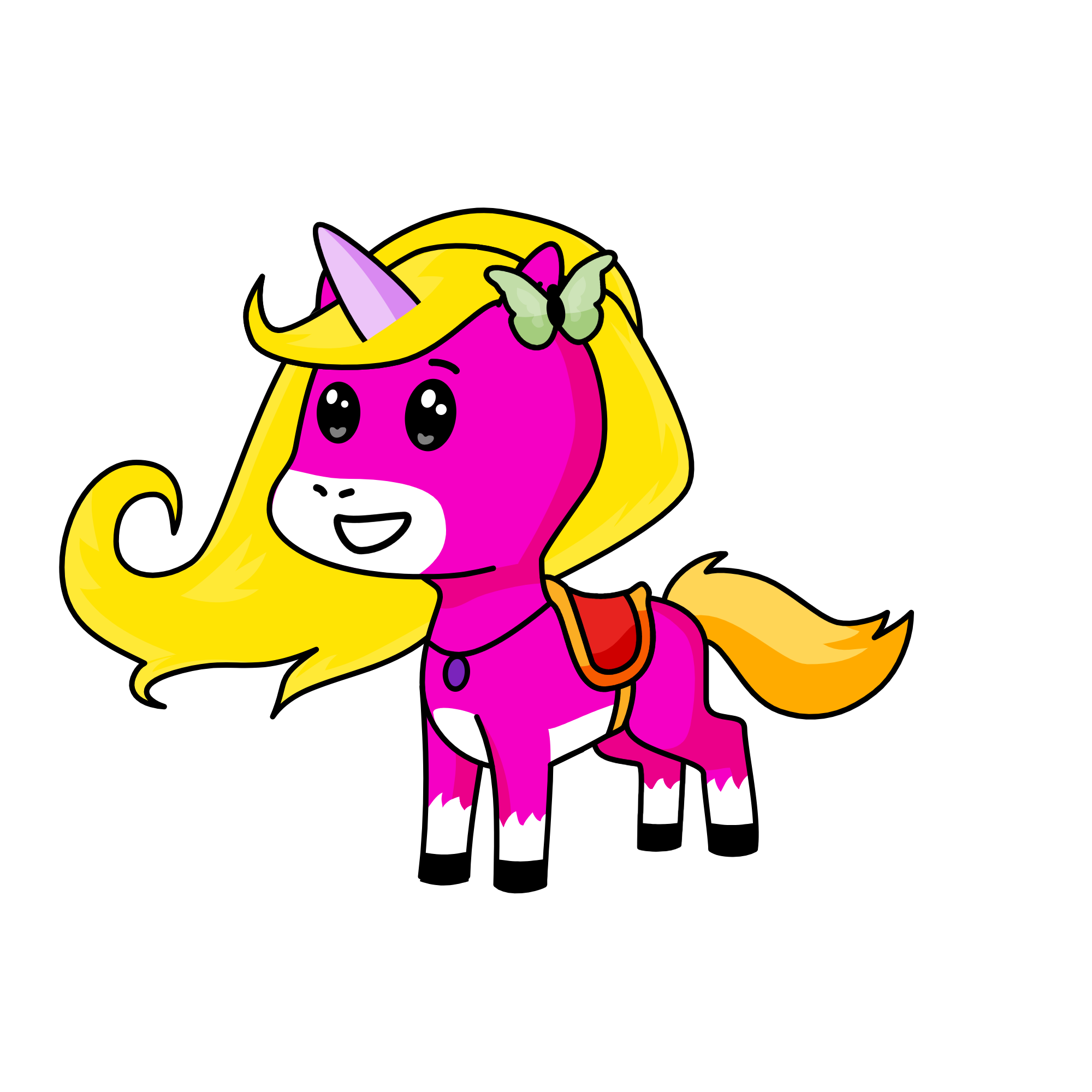 Stella, the unicorn