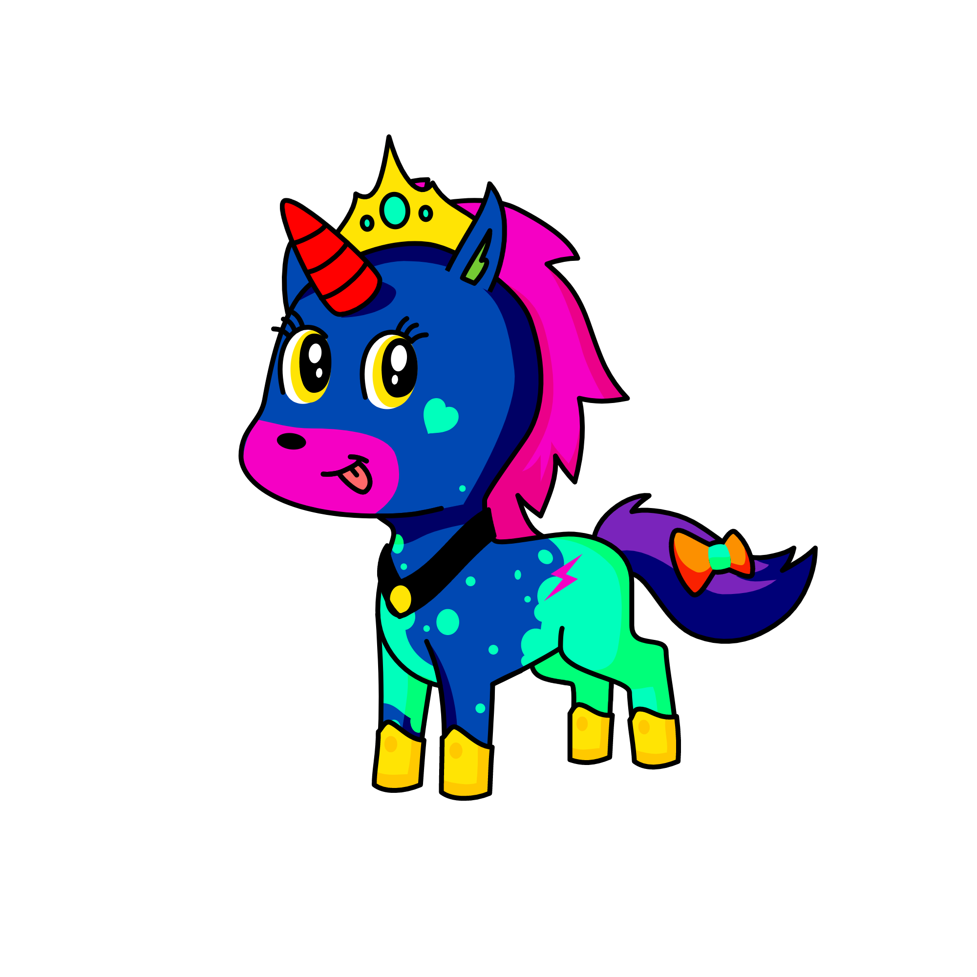 moon, the unicorn