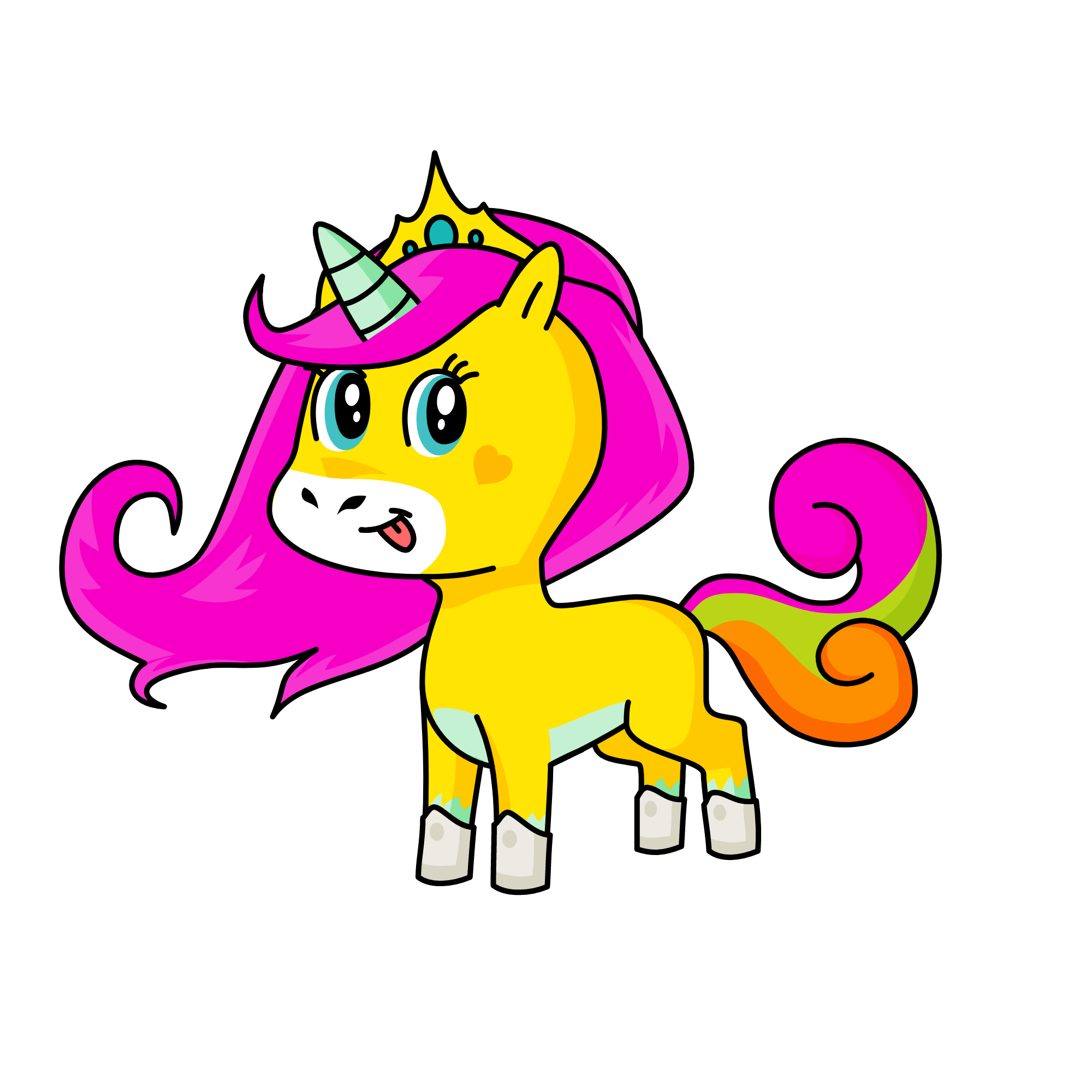 master sparkles, the unicorn