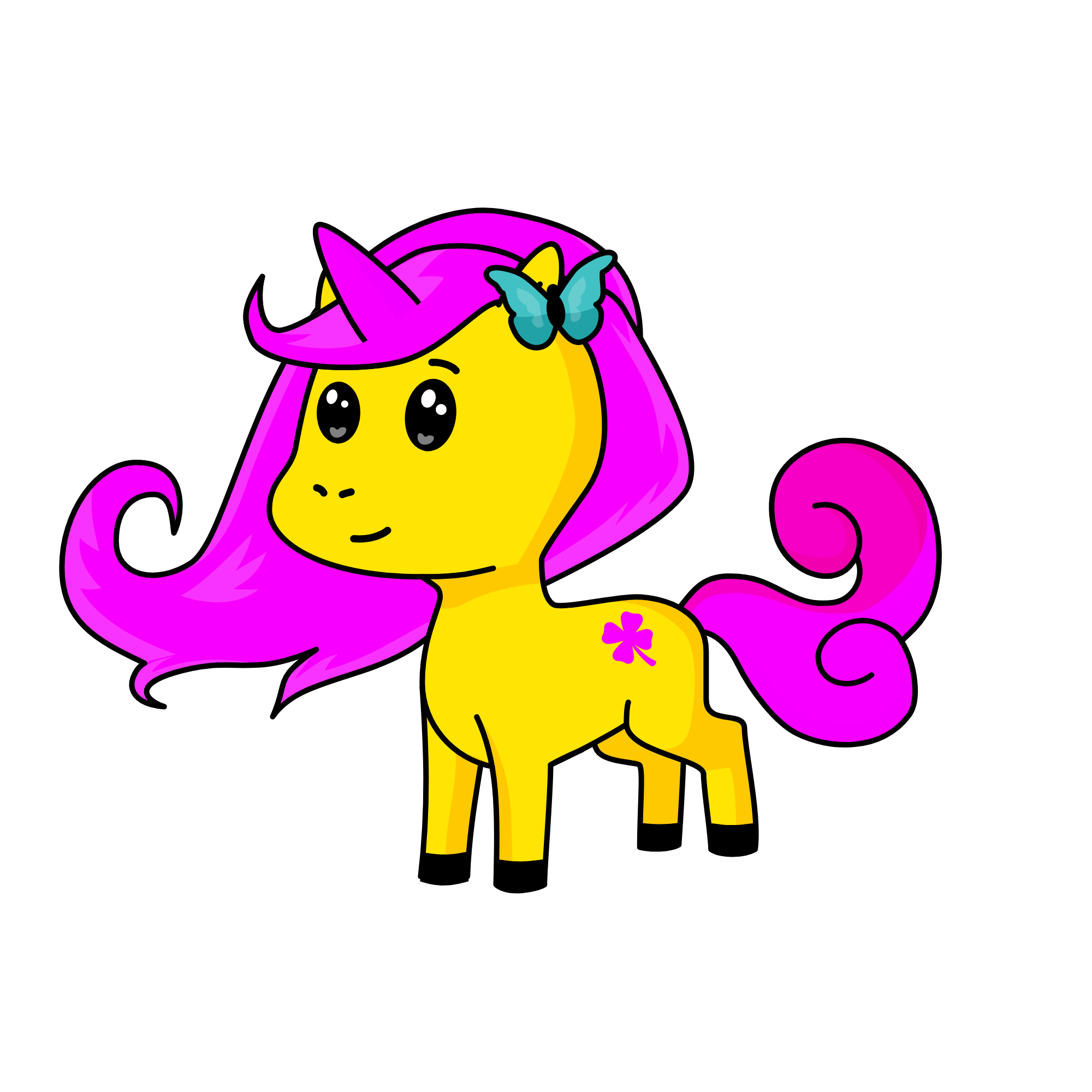 flutter shy, the unicorn