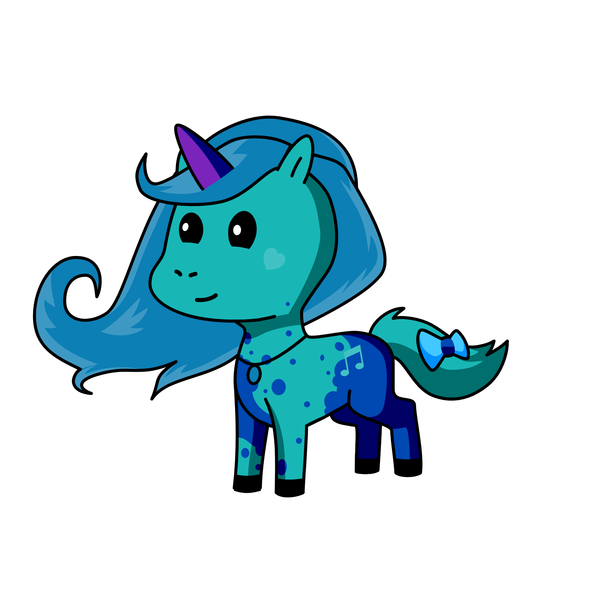 Twilight, the unicorn