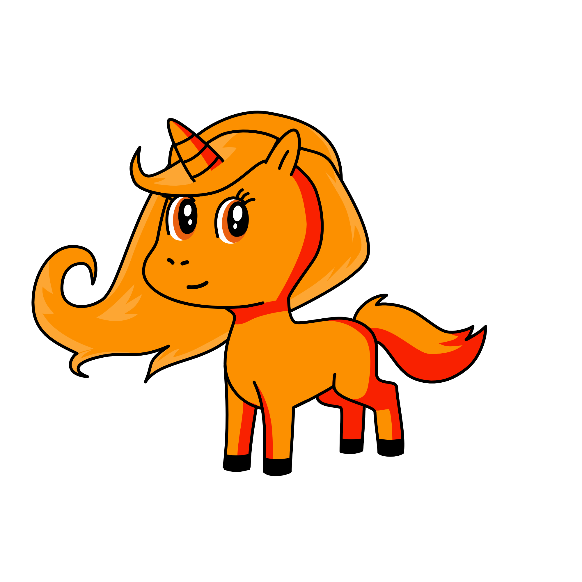 naranja🍊, the unicorn