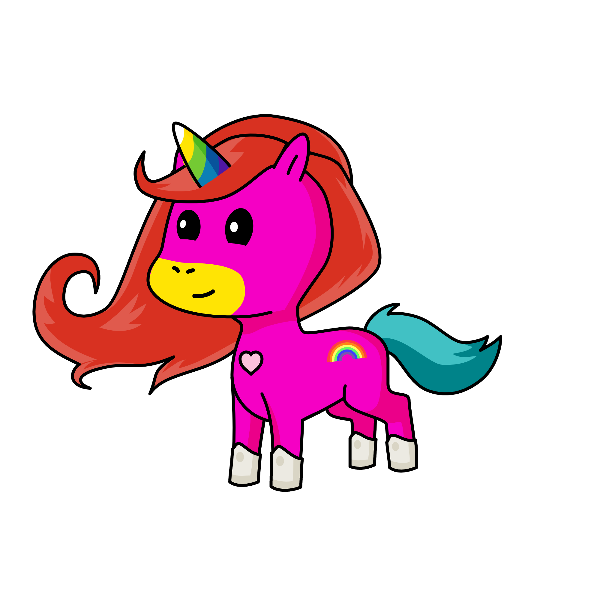 nickel & E, the unicorn