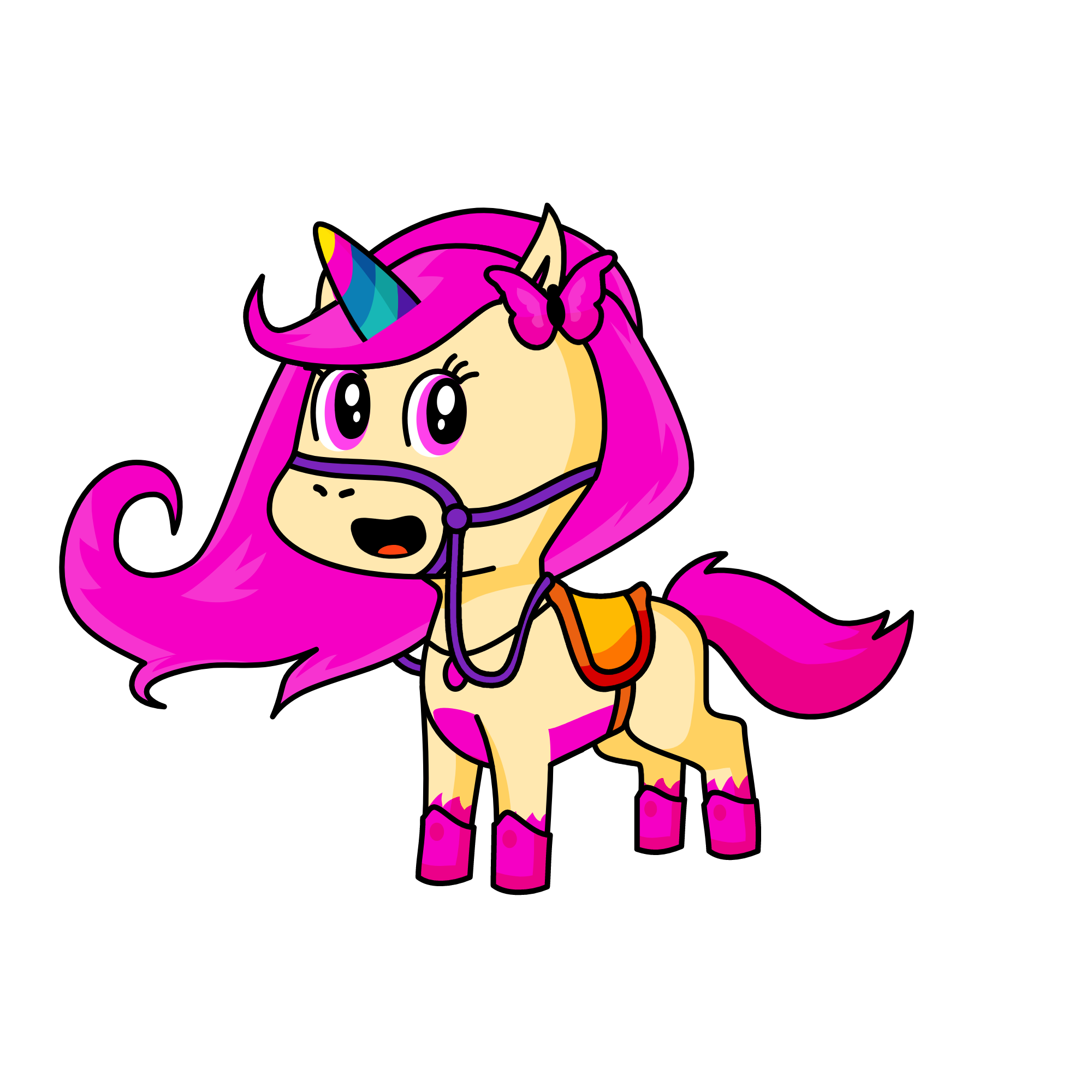 bella, the unicorn