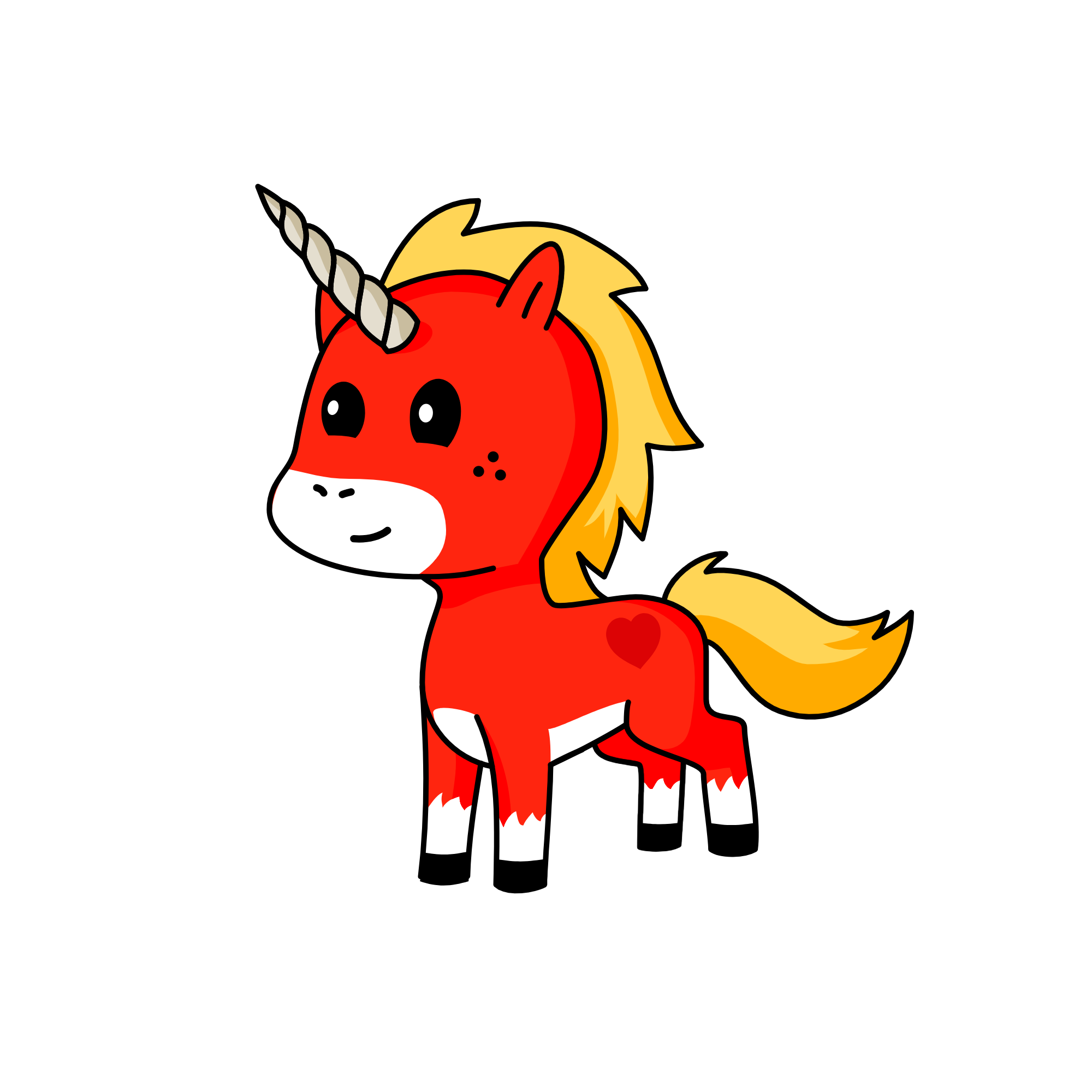 Mel, the unicorn