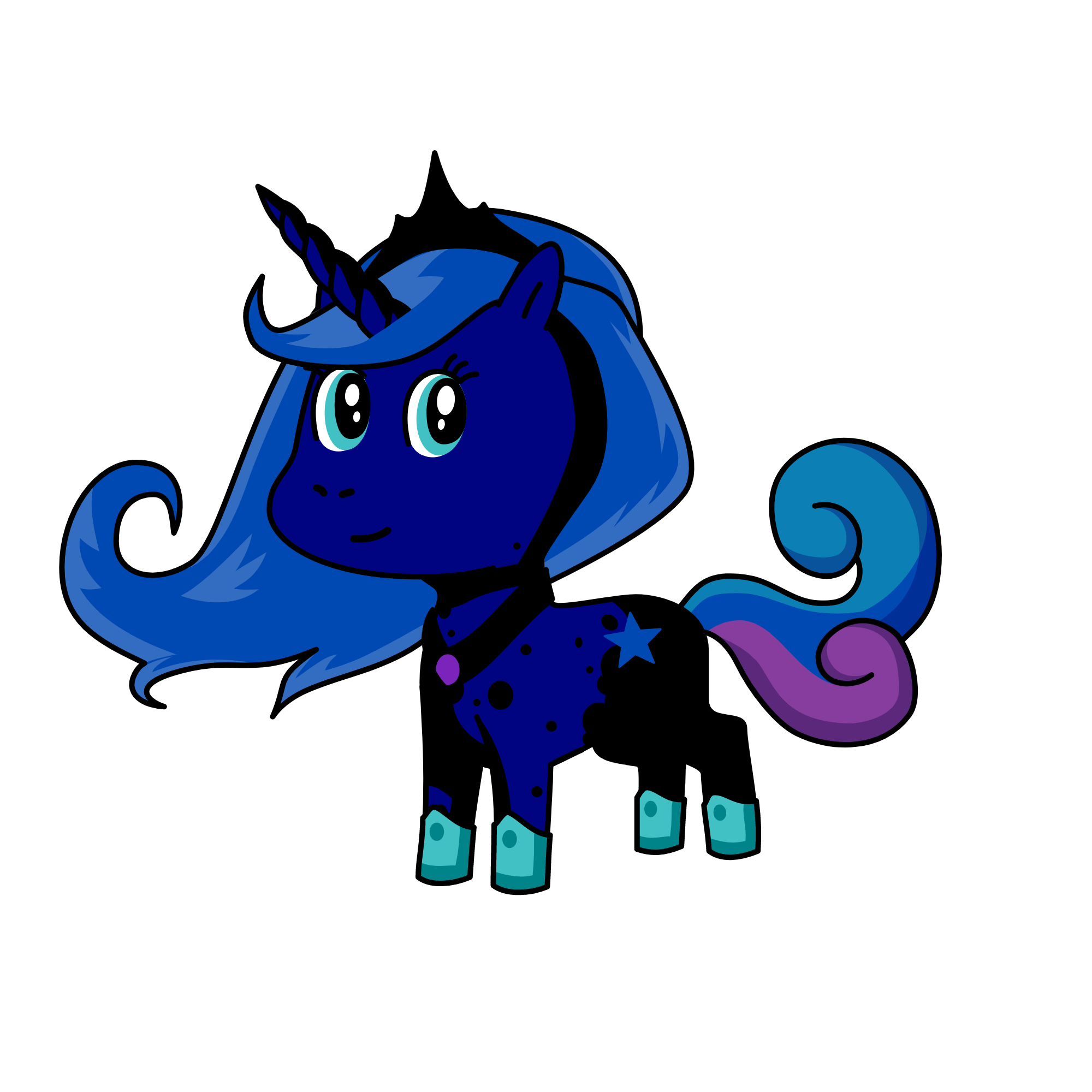 luna, the unicorn