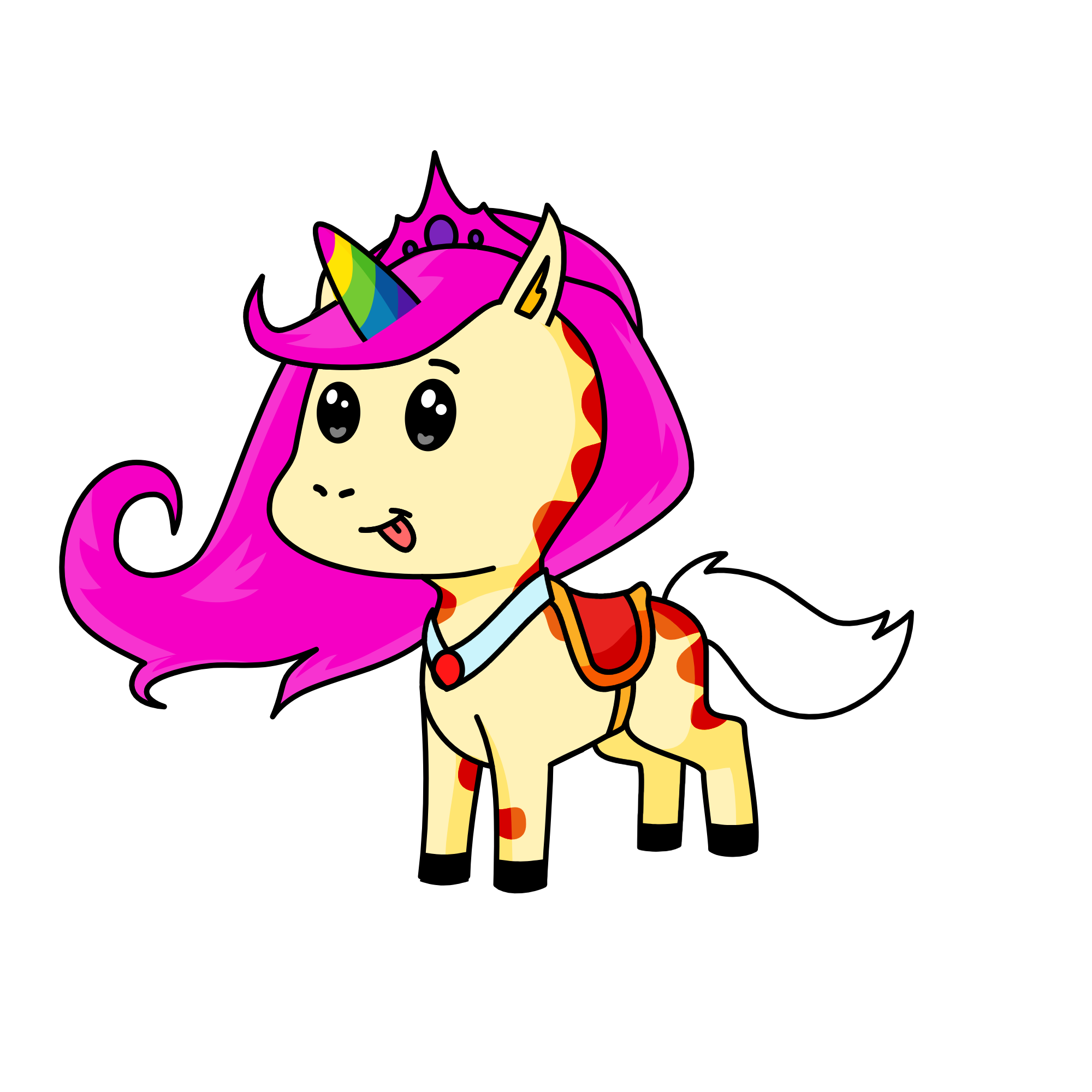 bella, the unicorn