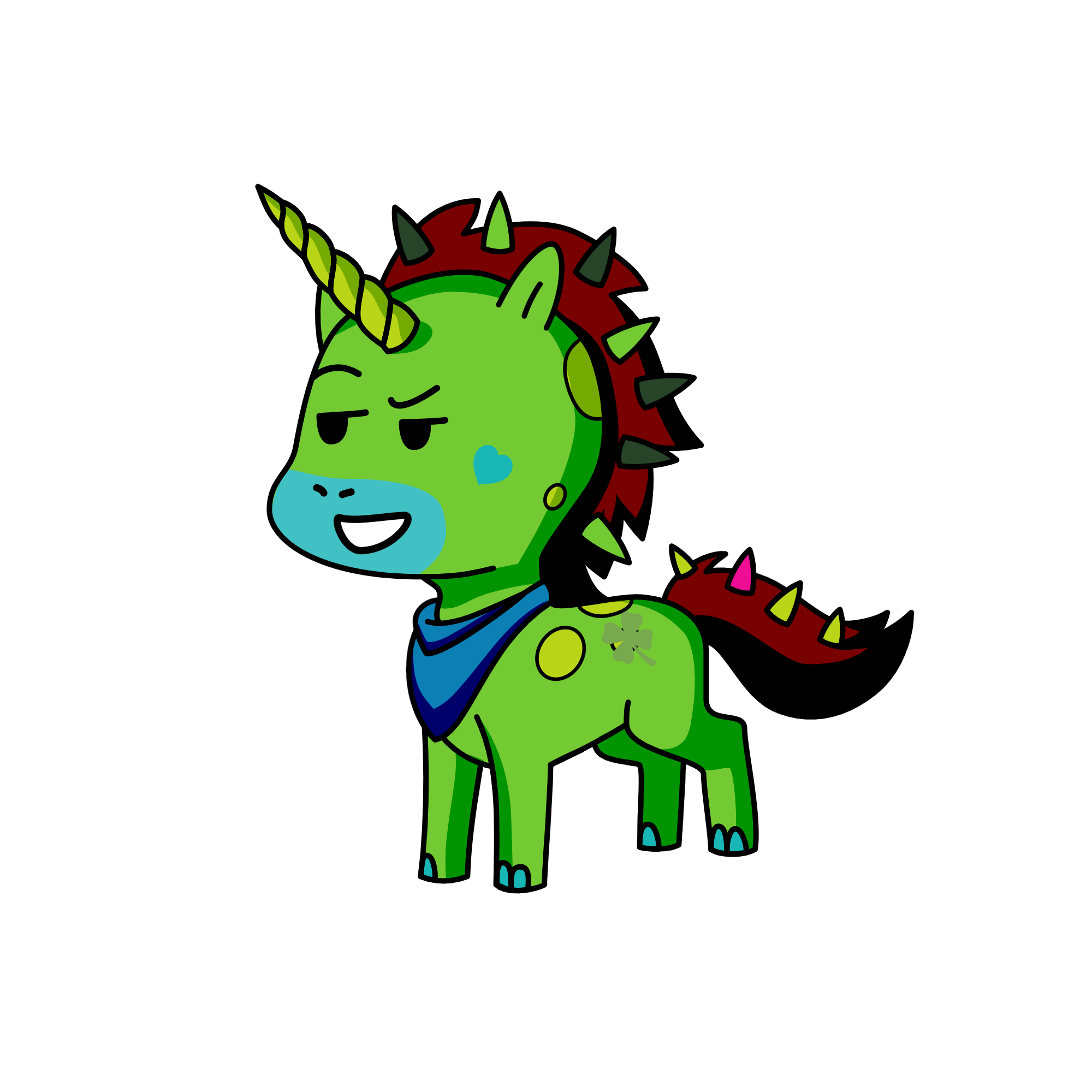 papa, the unicorn