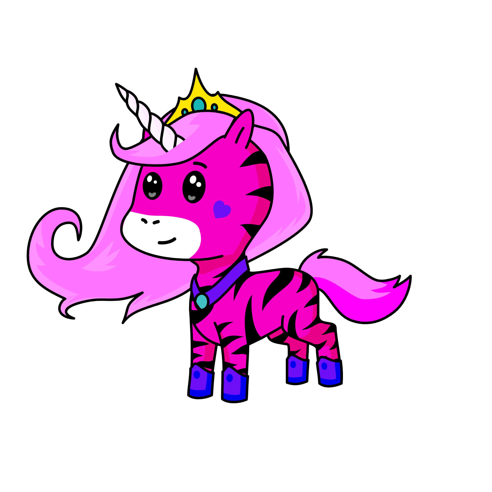 Pinkie, the unicorn