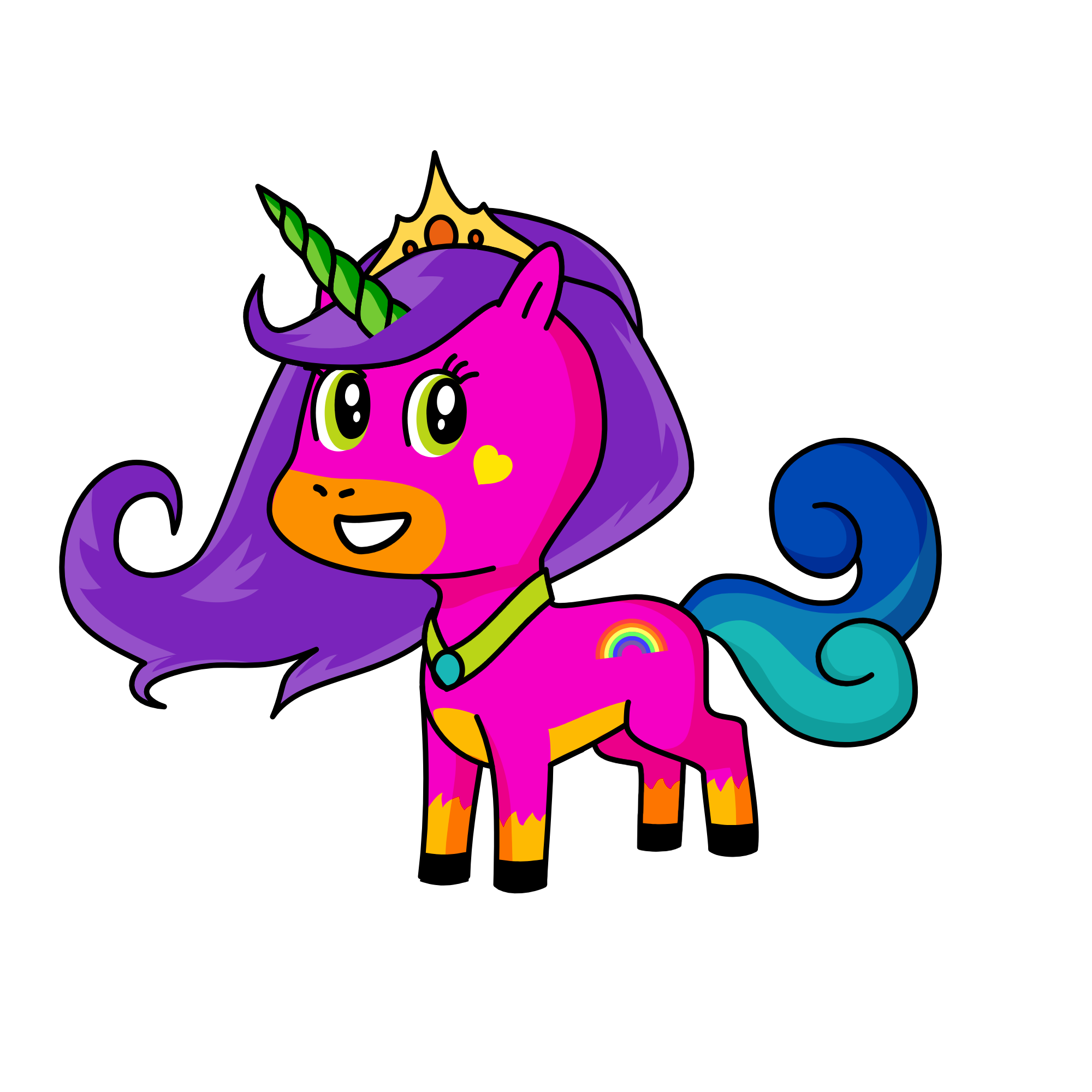 arcoiris, the unicorn