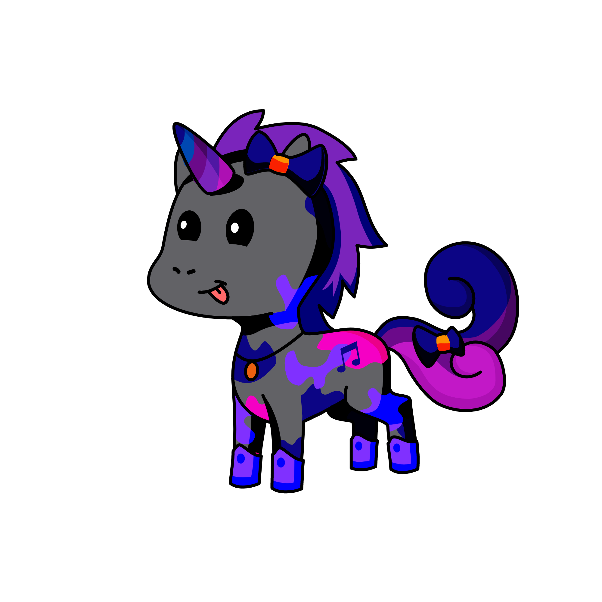 Victory, the unicorn
