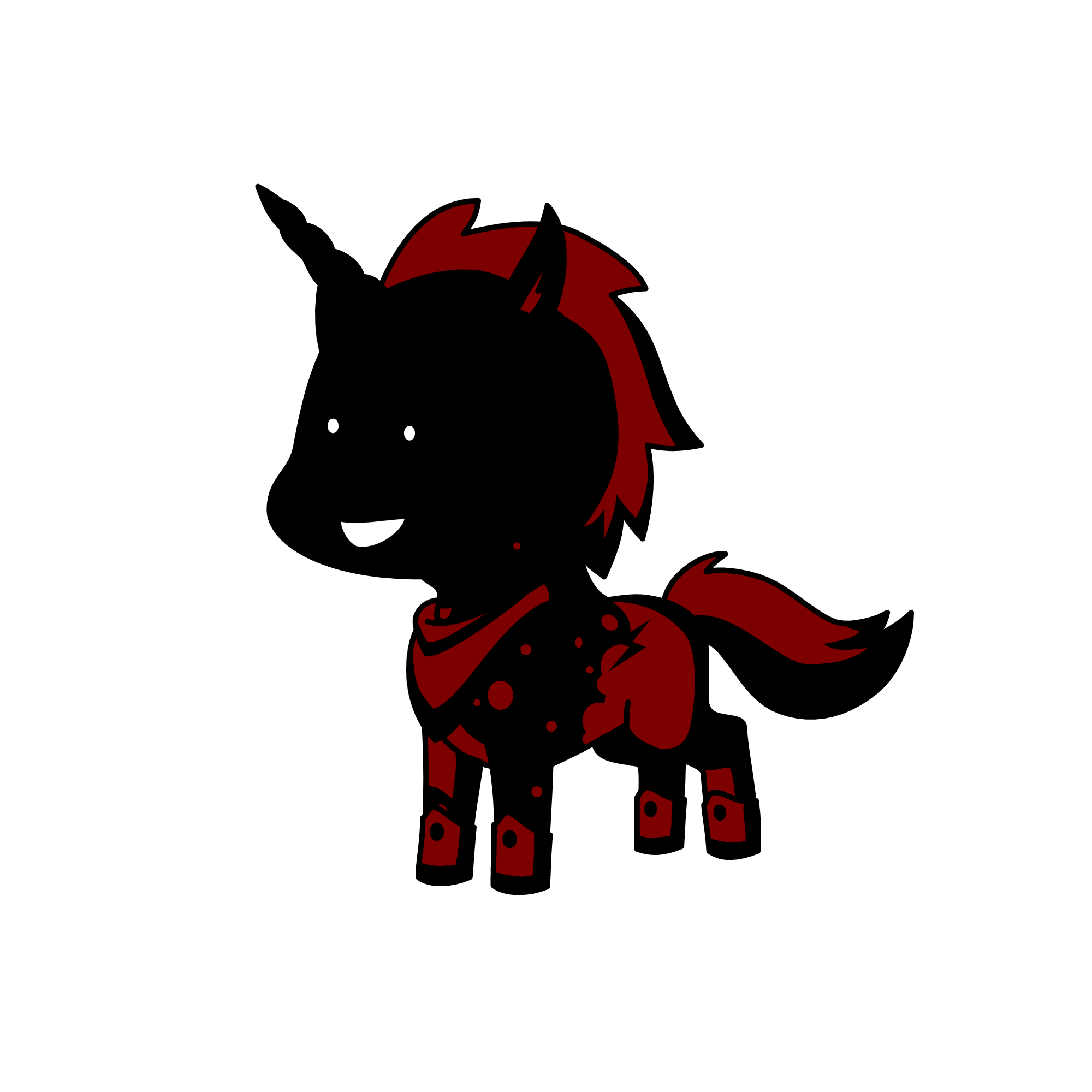Asassu, the unicorn