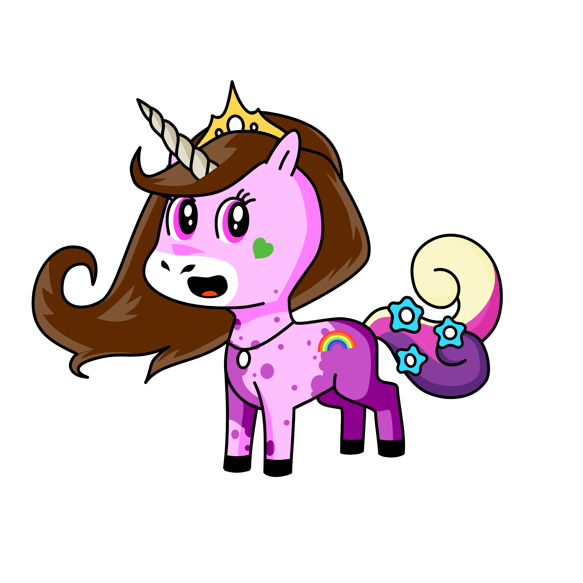kk, the unicorn