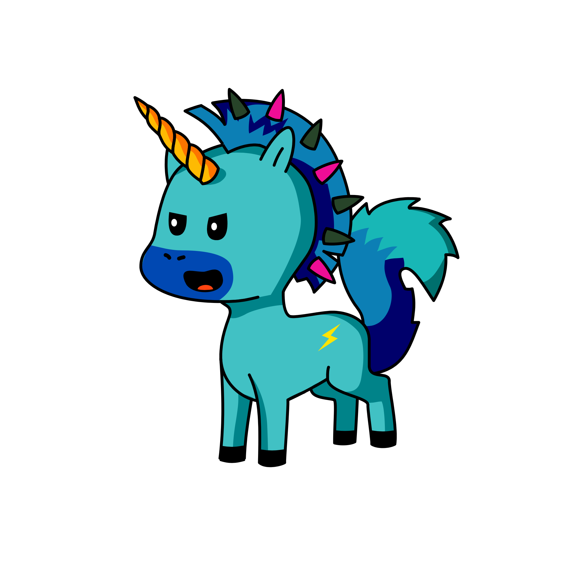 Rockstar, the unicorn