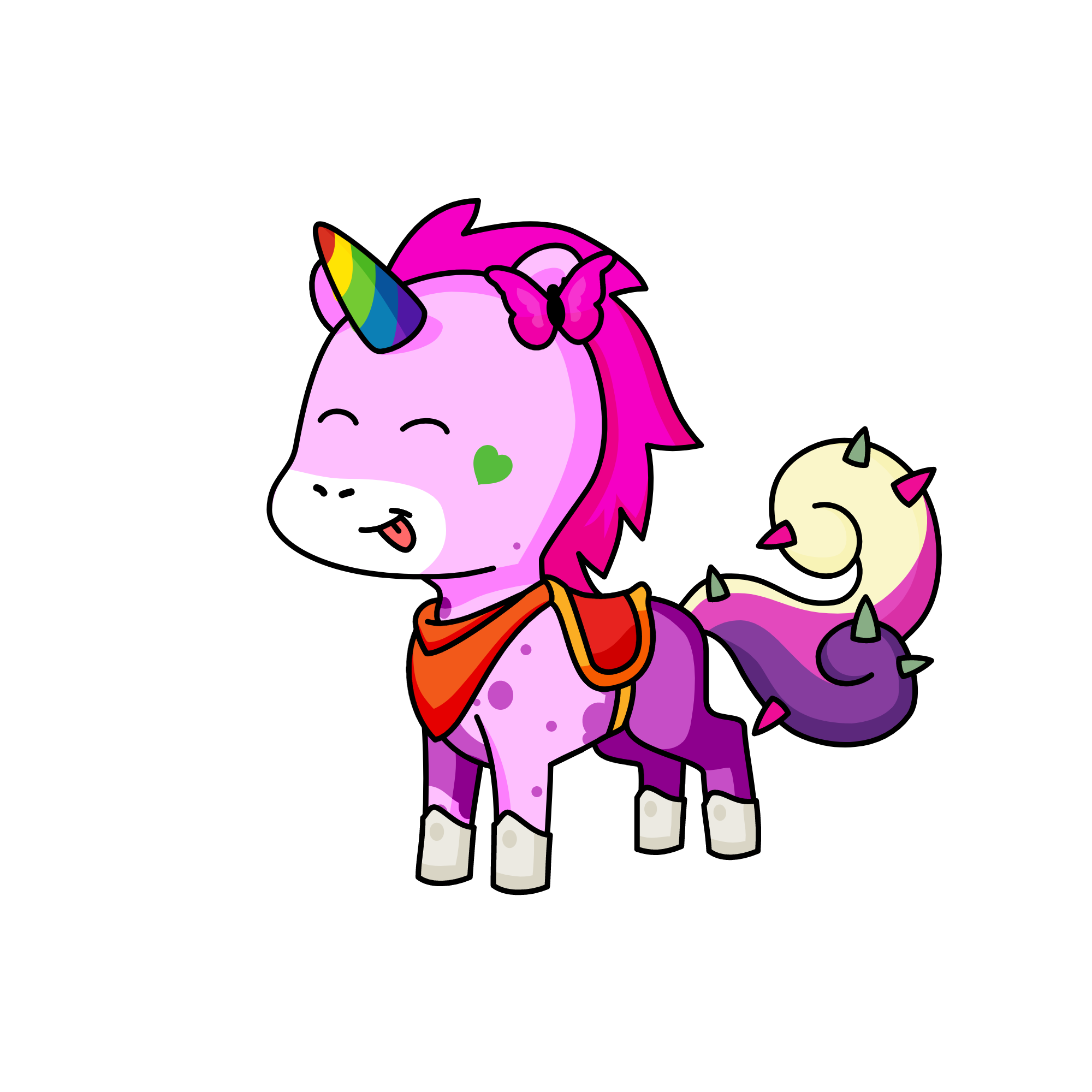 Gamergirl playz, the unicorn