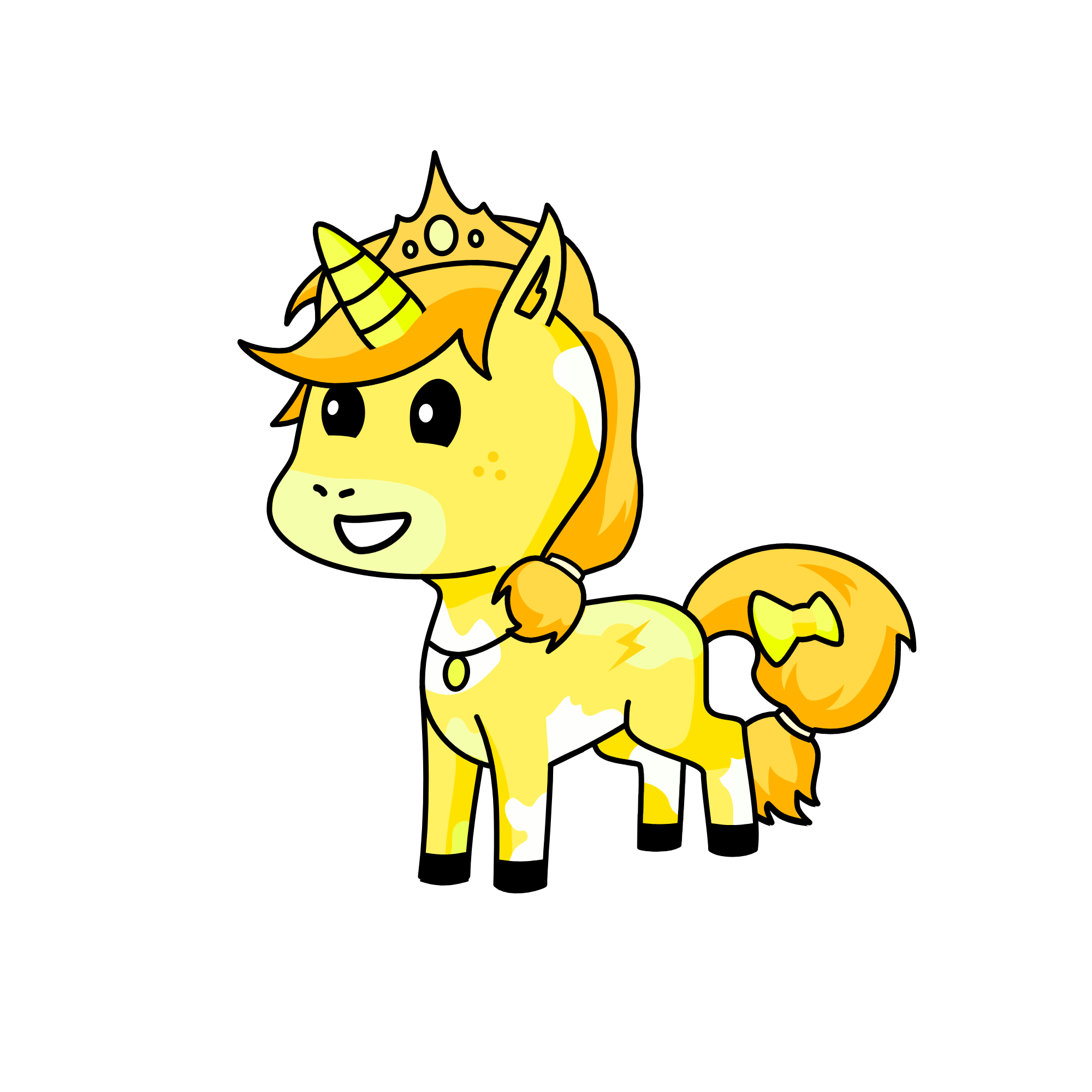 Sunshine, the unicorn