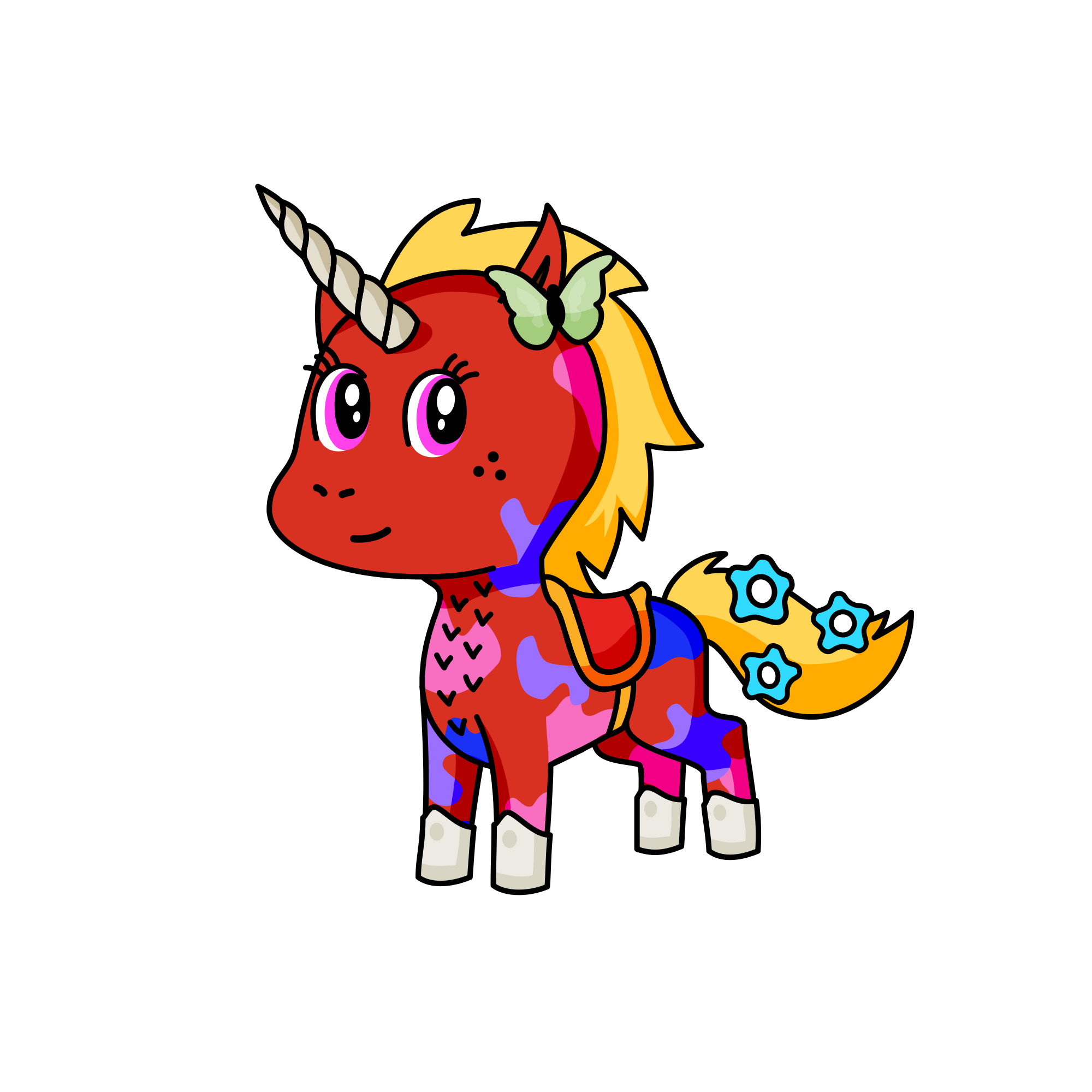 Adagio, the unicorn
