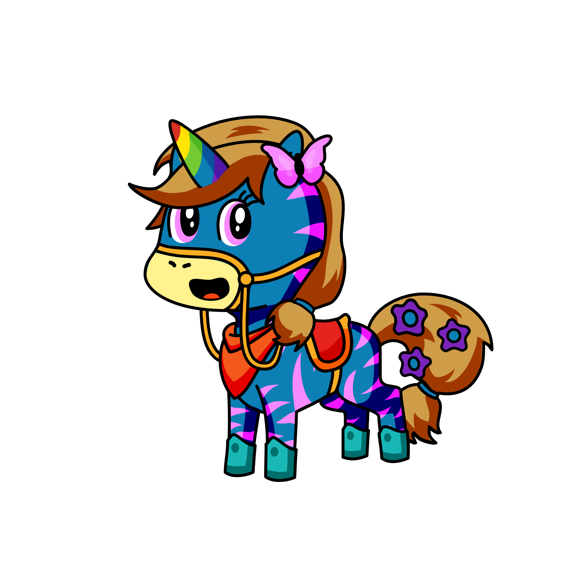 Poppy, the unicorn